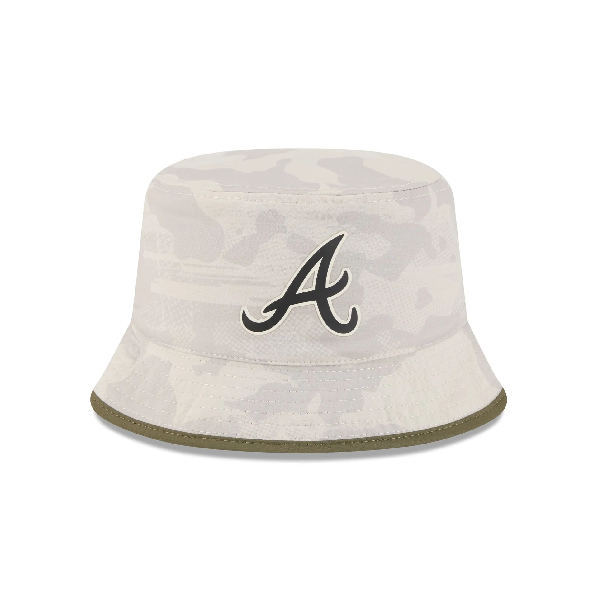 Atlanta Braves Armed Forces Day 2025 Reversible Bucket Hat