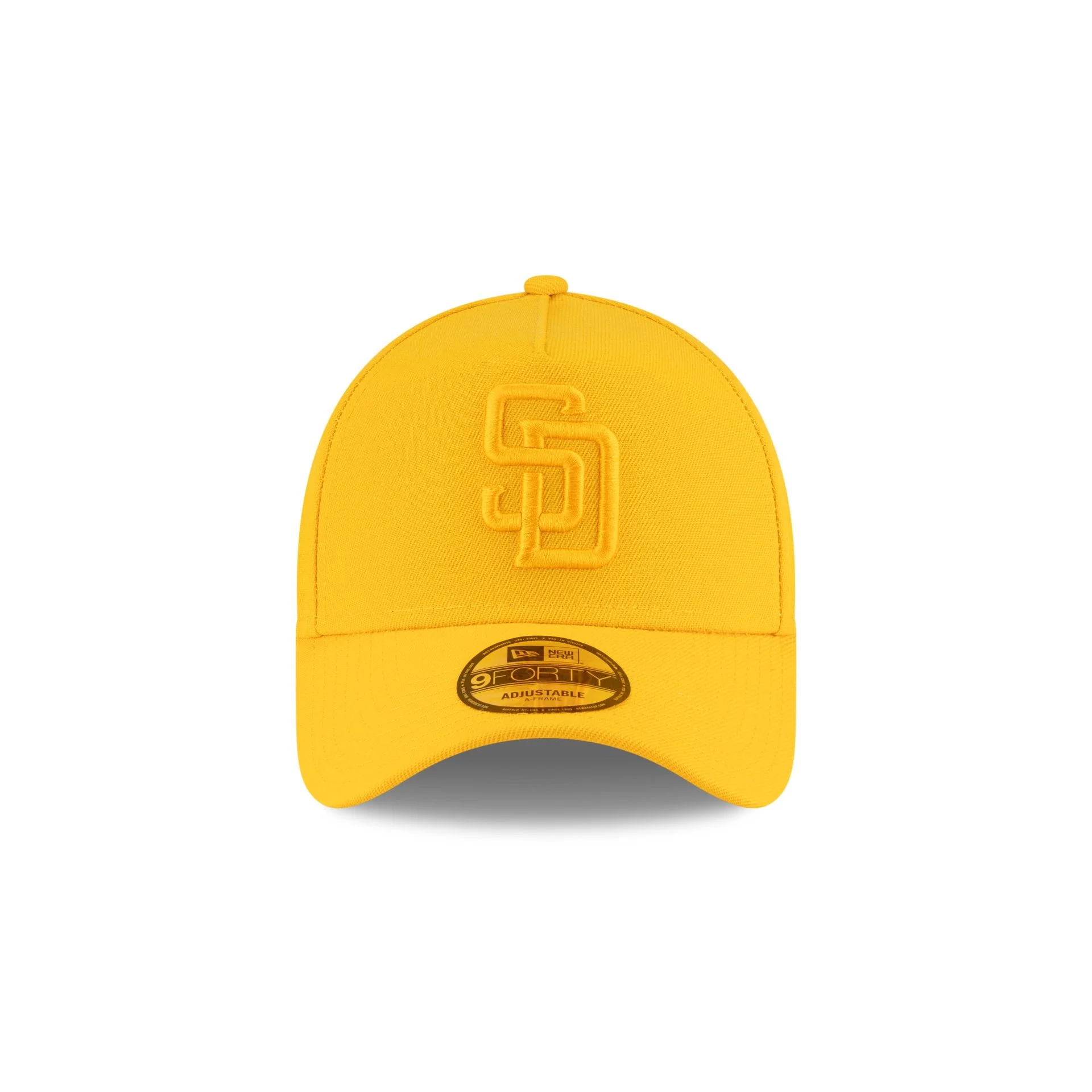 San Diego Padres Gold 9FORTY A-Frame Snapback Hat
