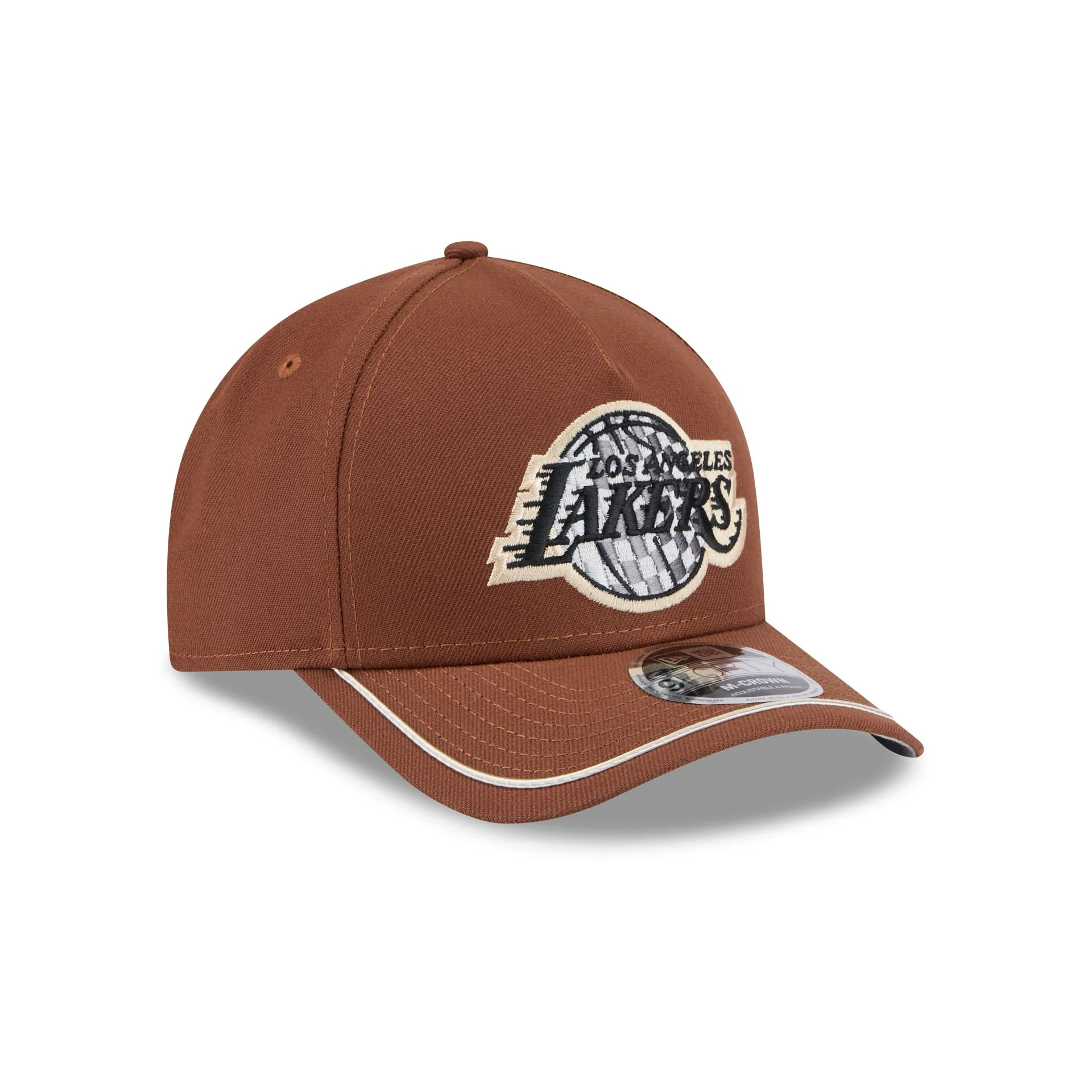 Los Angeles Lakers Motorsport 9FORTY M-Crown A-Frame Snapback Hat