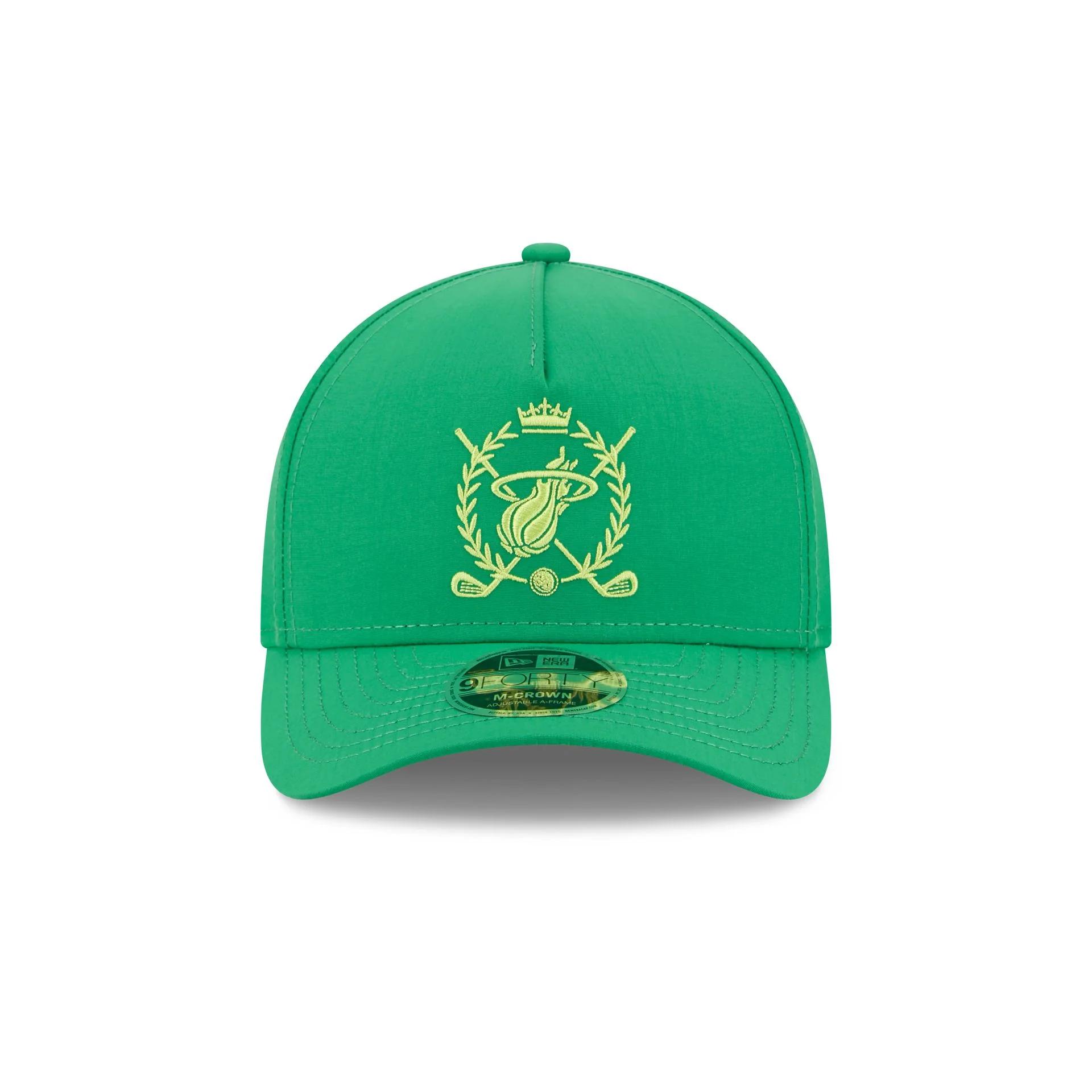 Miami Heat Tee Time 9FORTY M-Crown A-Frame Snapback Hat