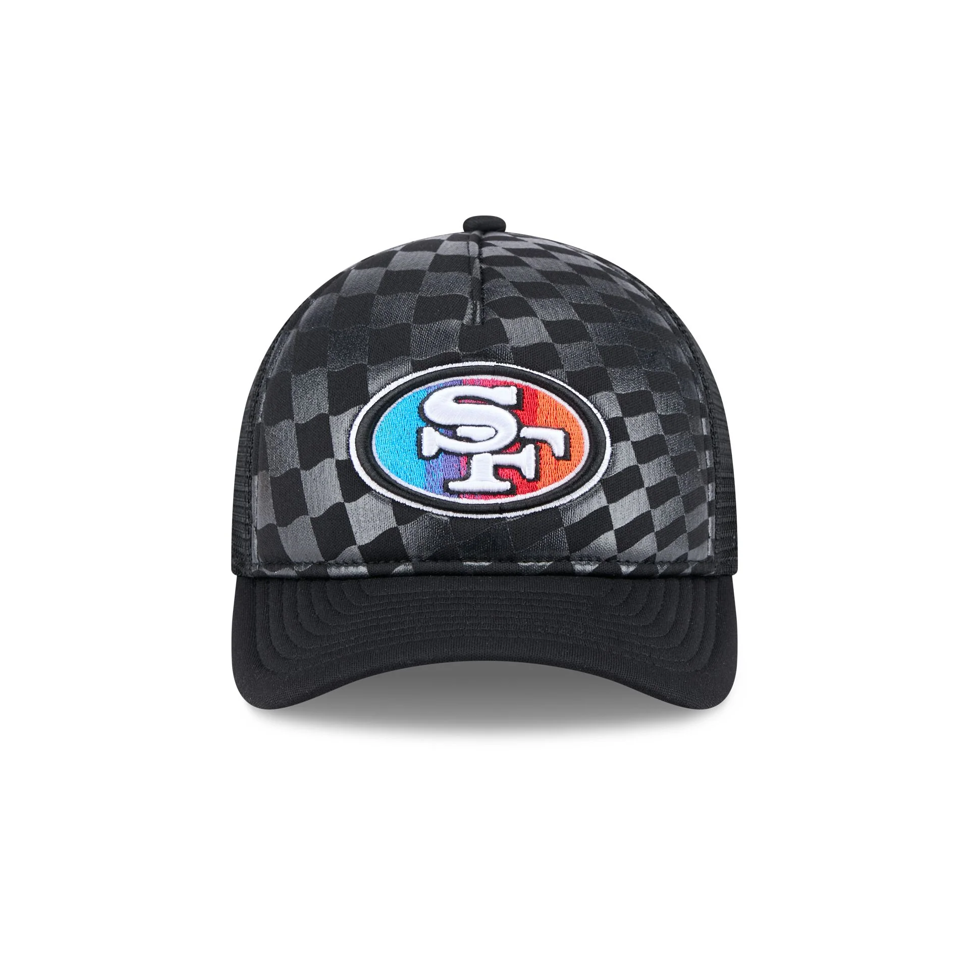 San Francisco 49ers Gradient Raceway 9FORTY M-Crown A-Frame Trucker Hat