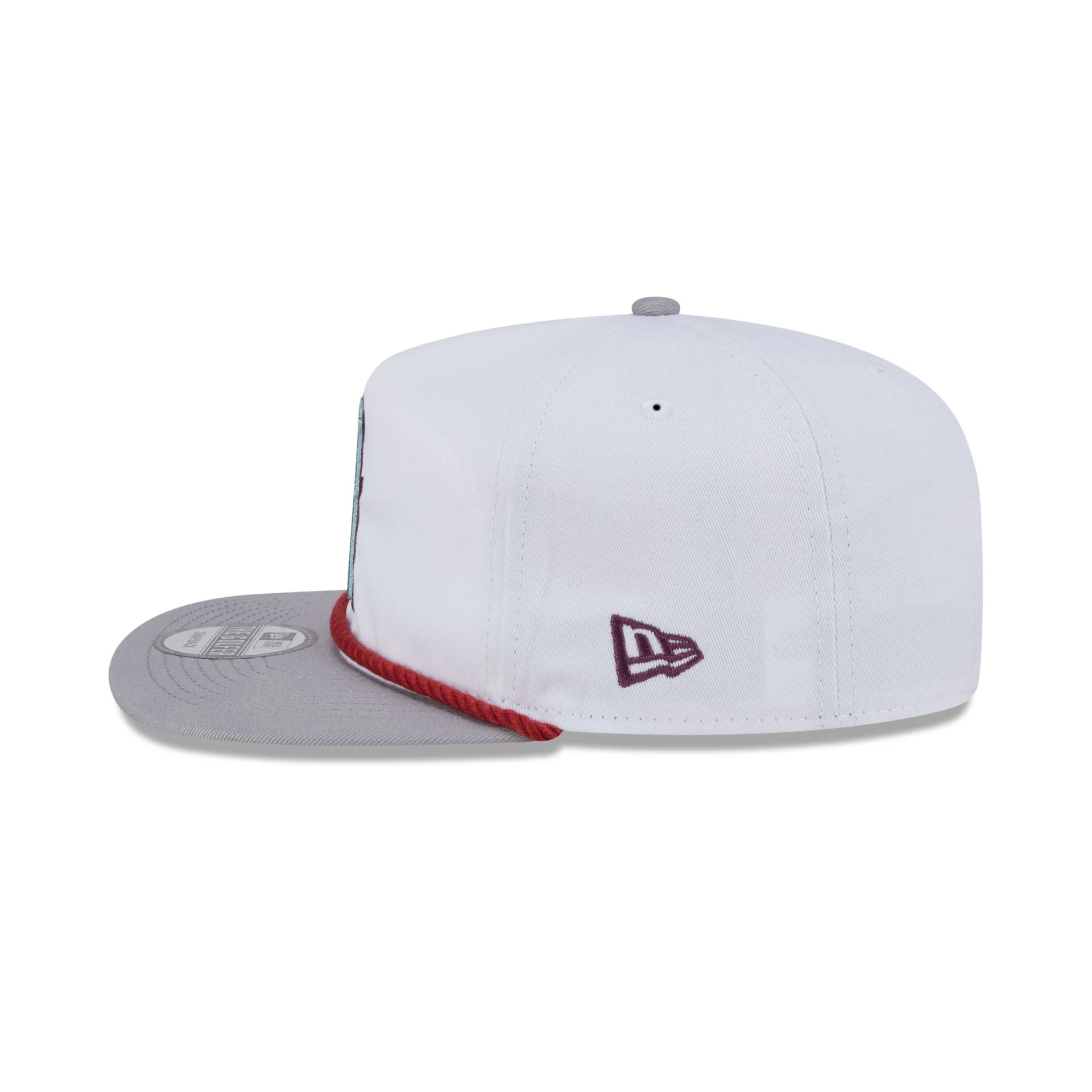 Oilers Optic White Golfer Hat