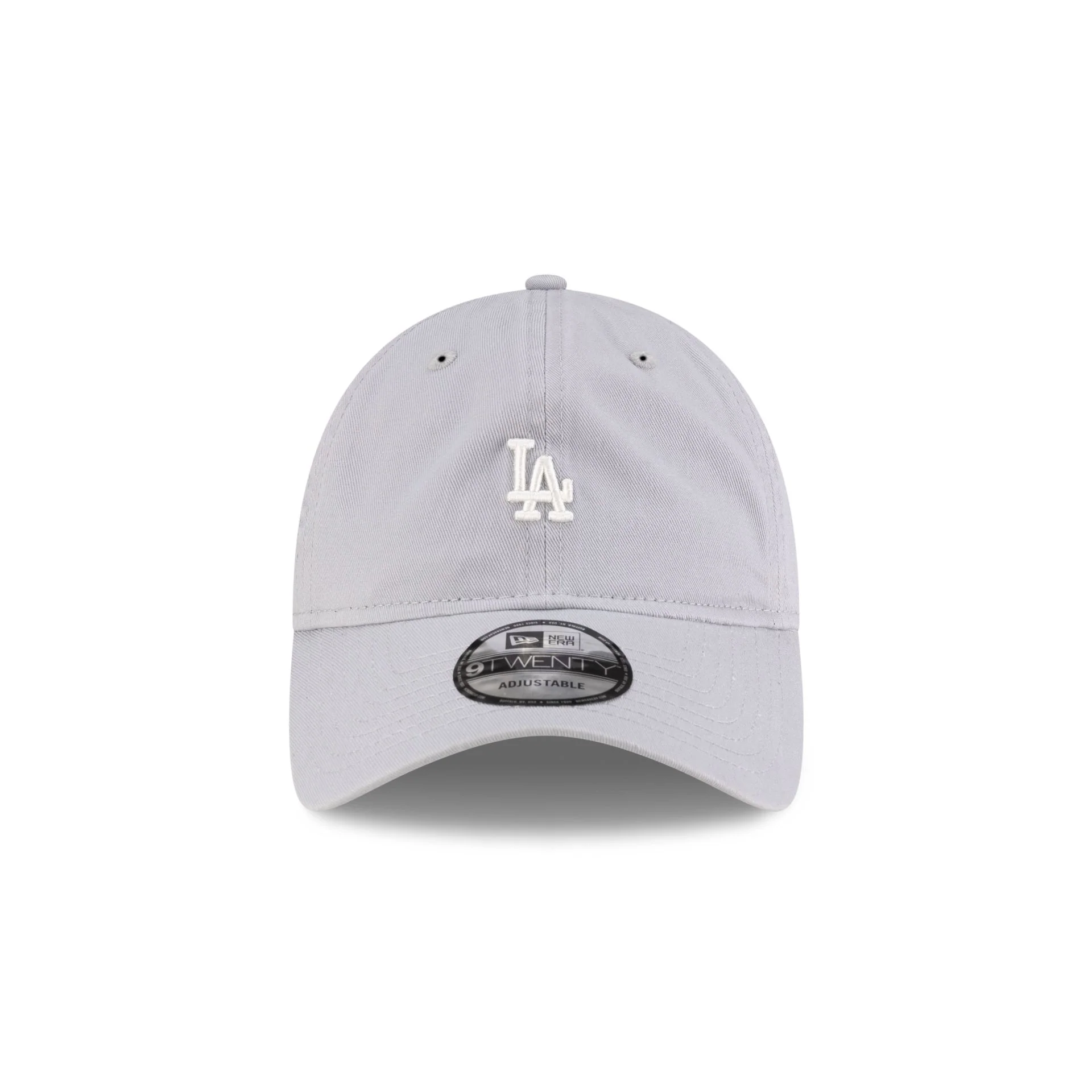 Los Angeles Dodgers Mini Logo Washed Gray 9TWENTY Adjustable Hat