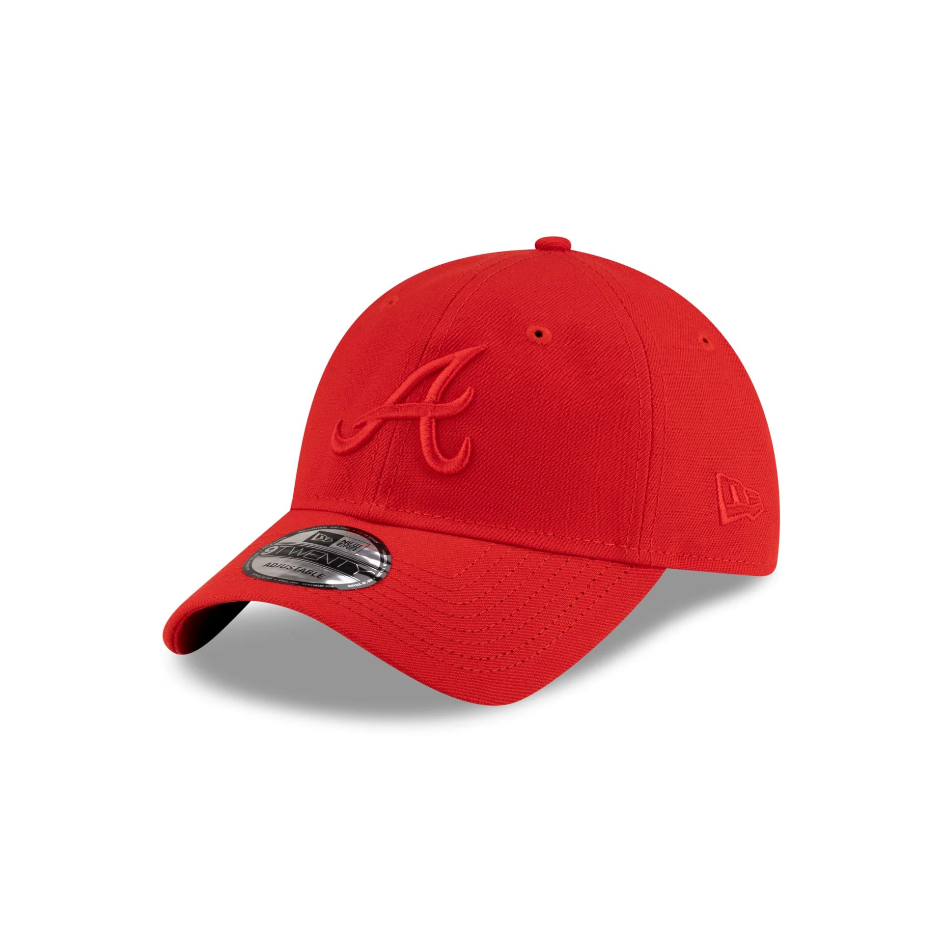 Atlanta Braves Front Door Red 9TWENTY Adjustable Hat