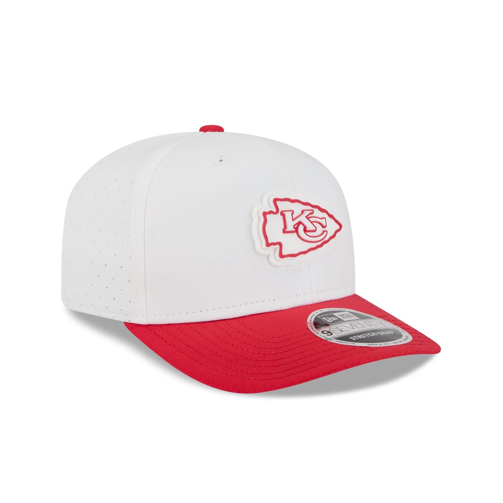 Kansas City Chiefs 2025 Training 9SEVENTY Stretch-Snap Hat