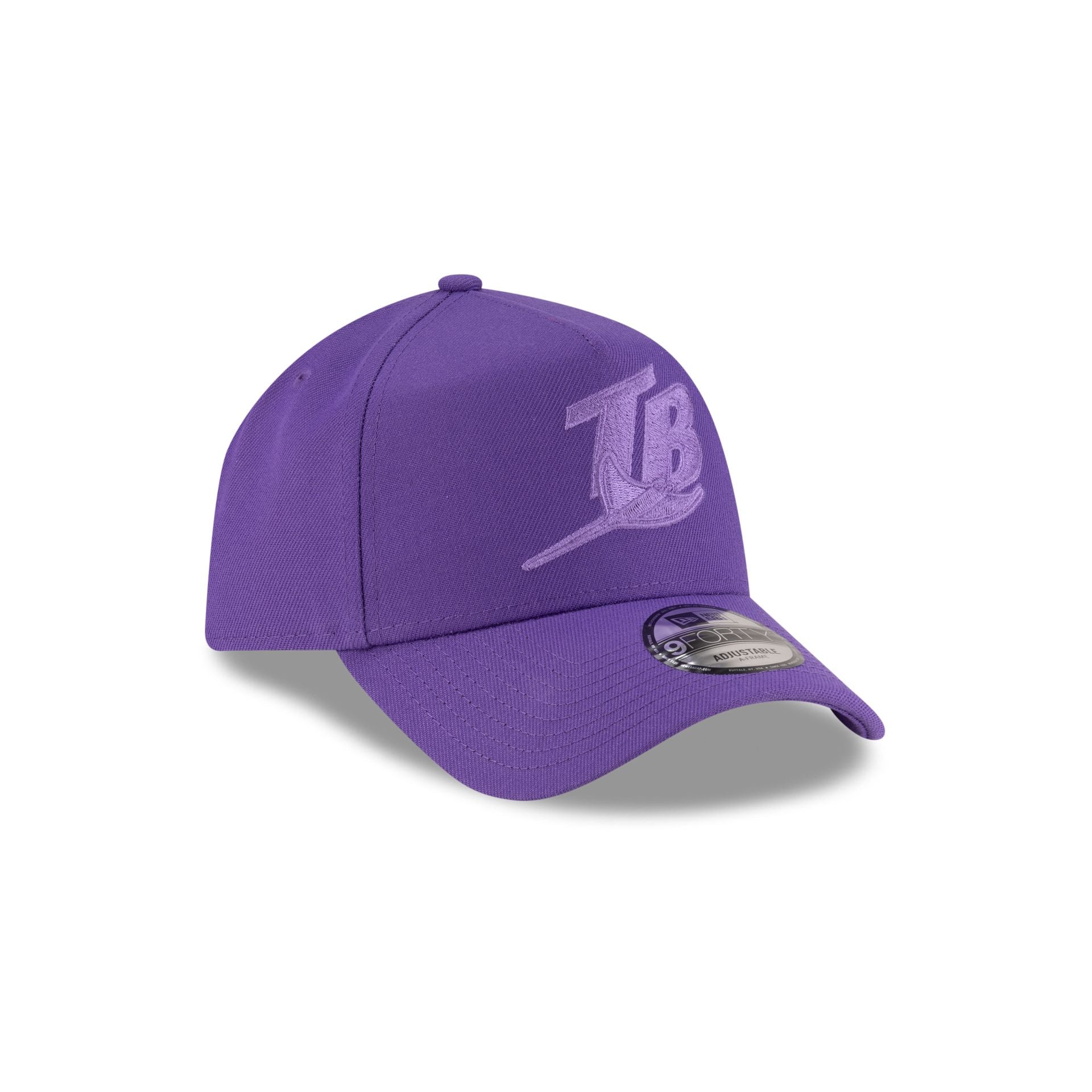 Tampa Bay Rays Varsity Purple 9FORTY A-Frame Snapback Hat