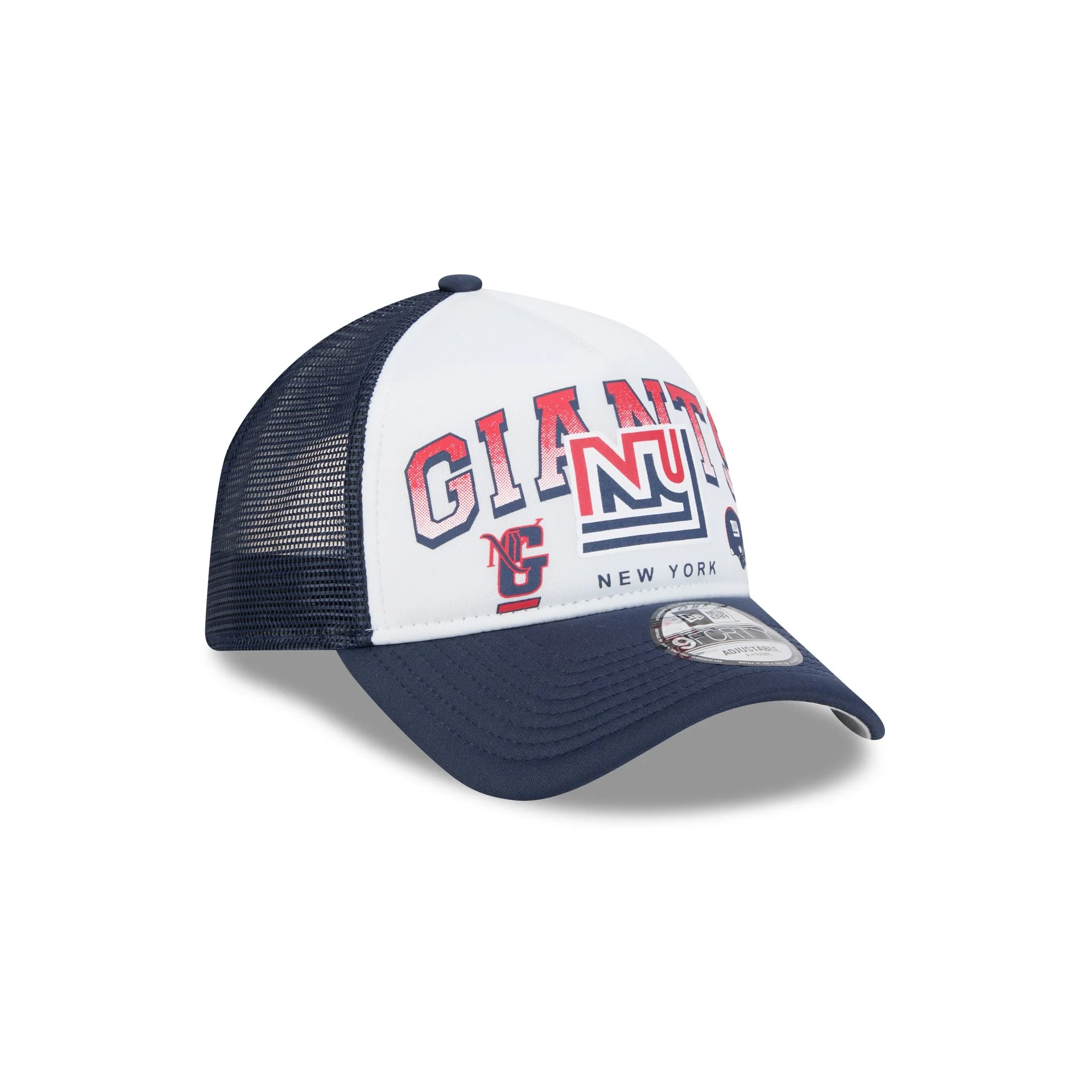 New York Giants Sport Classics 9FORTY A-Frame Trucker Hat