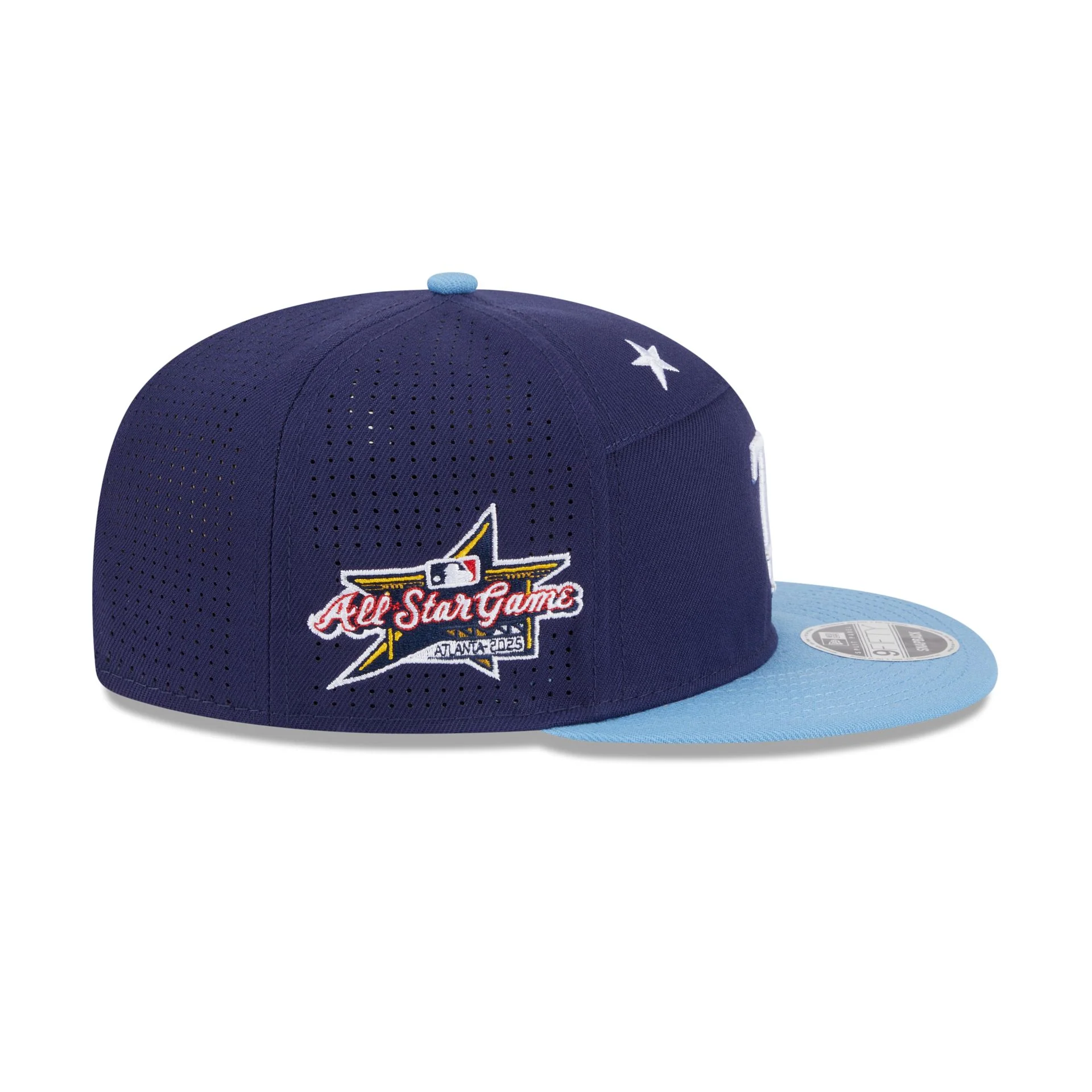 Tampa Bay Rays 2025 All-Star Game Split Panel 9FIFTY Snapback Hat