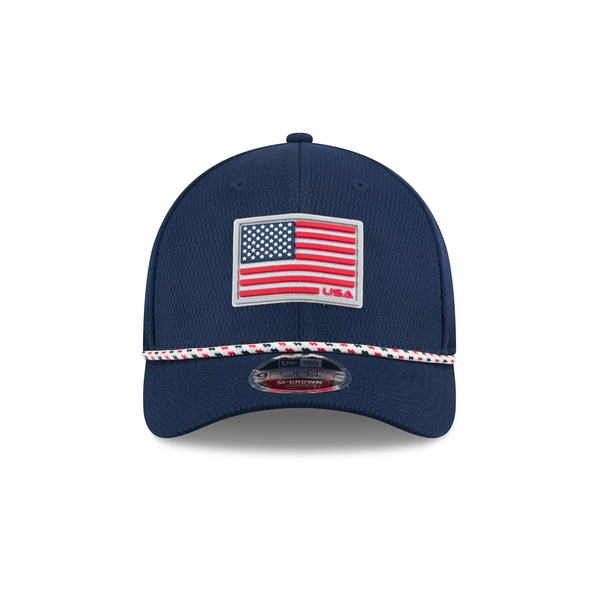 2025 Ryder Cup Team USA Flag 9FORTY M-Crown Snapback Hat