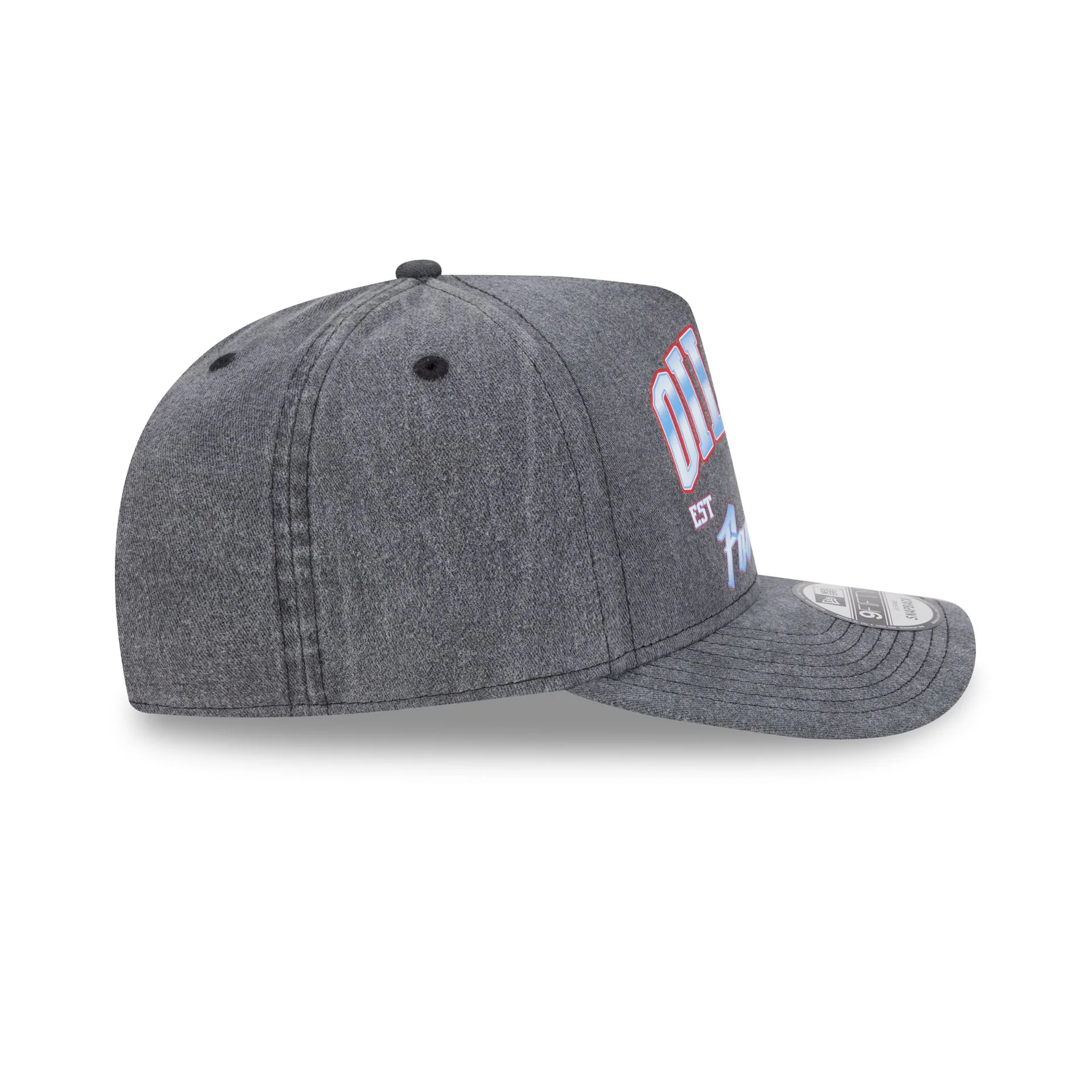 Oilers Washed 9FIFTY A-Frame Snapback Hat