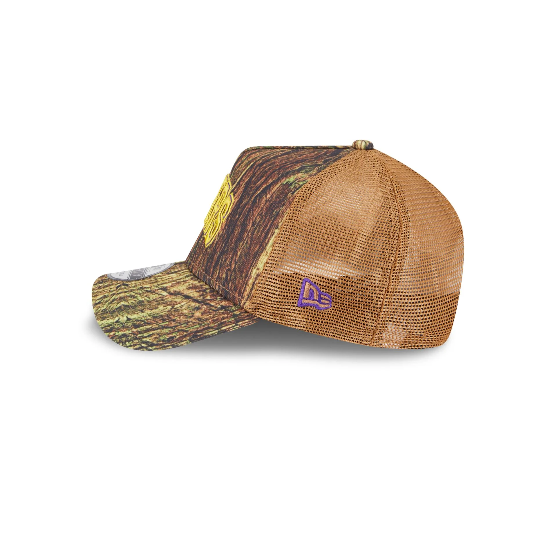 Los Angeles Lakers 2025 All-Star Game Fan Pack Grove 9FORTY A-Frame Trucker Hat
