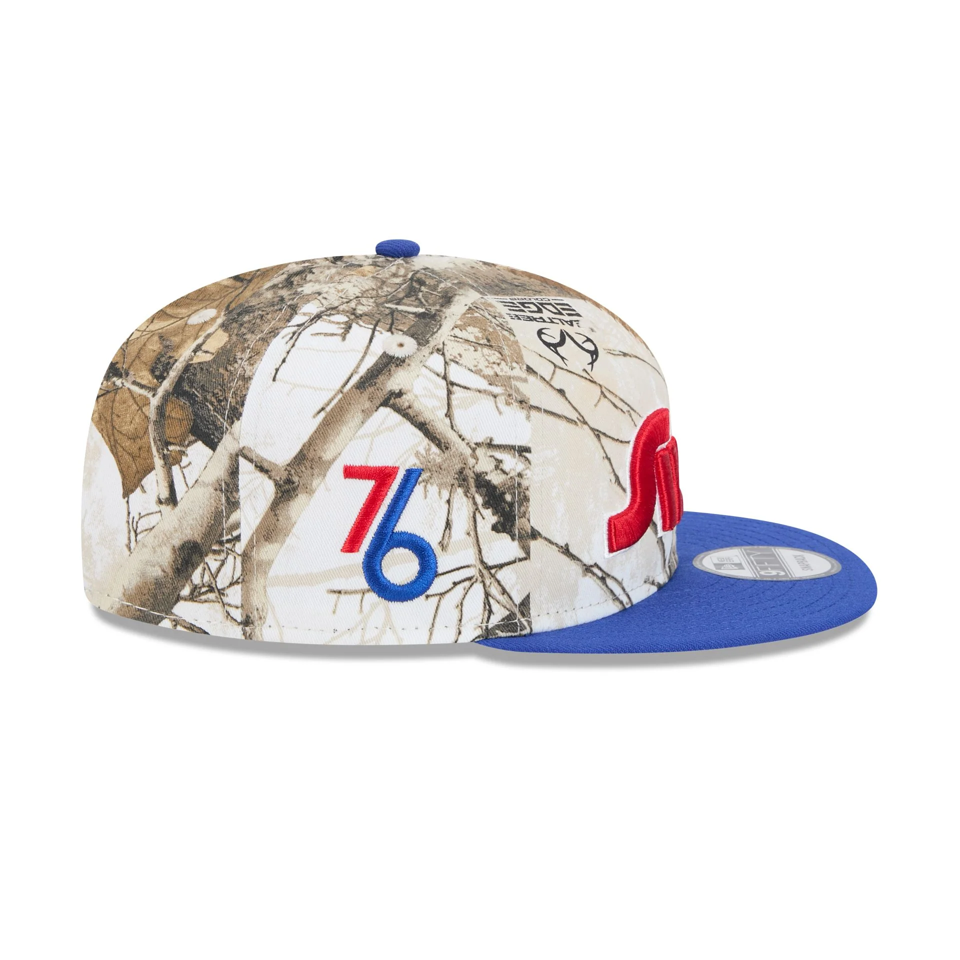 Philadelphia 76ers 2024 Country x City Realtree 9FIFTY Snapback Hat