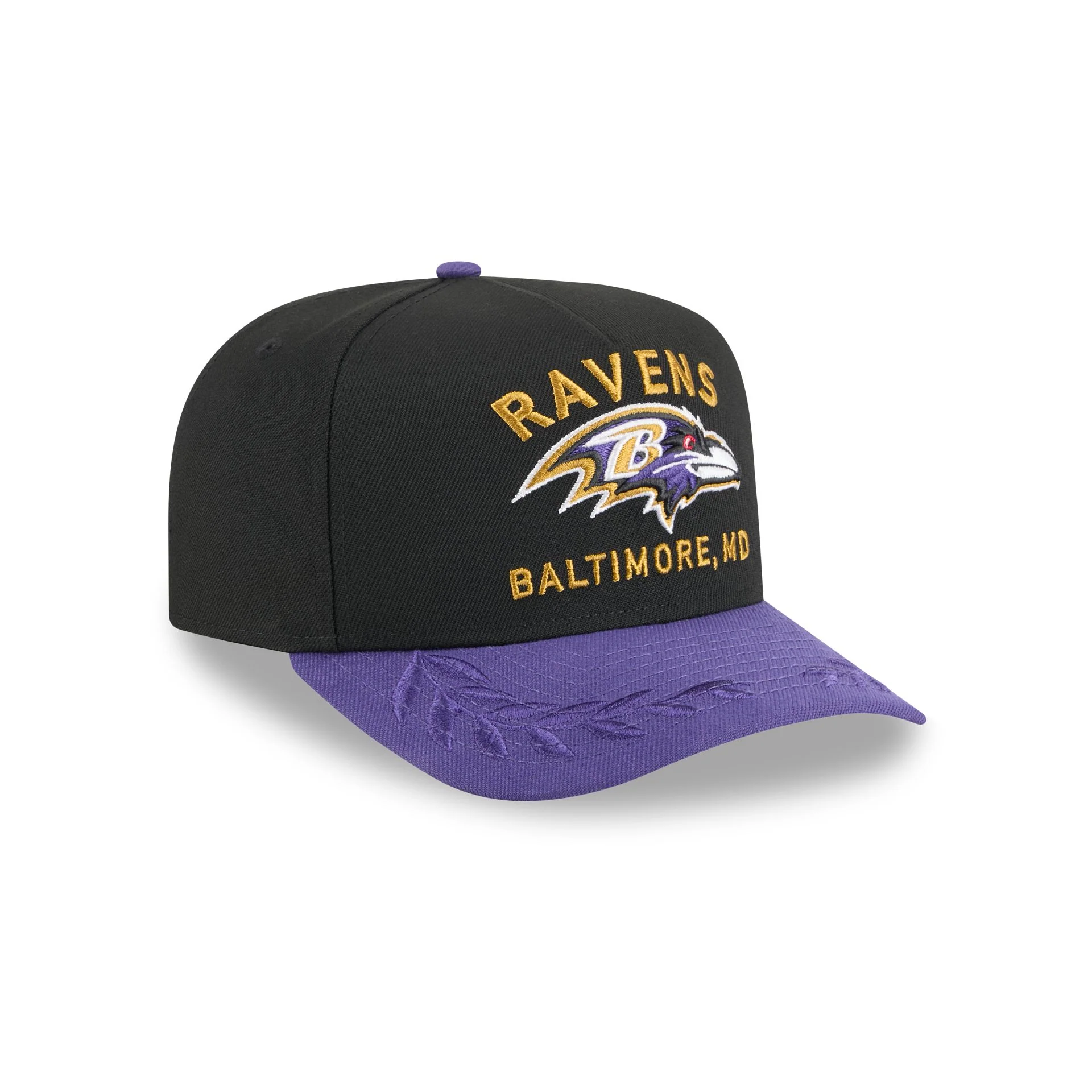 Baltimore Ravens 2025 Draft 9FIFTY A-Frame Snapback Hat