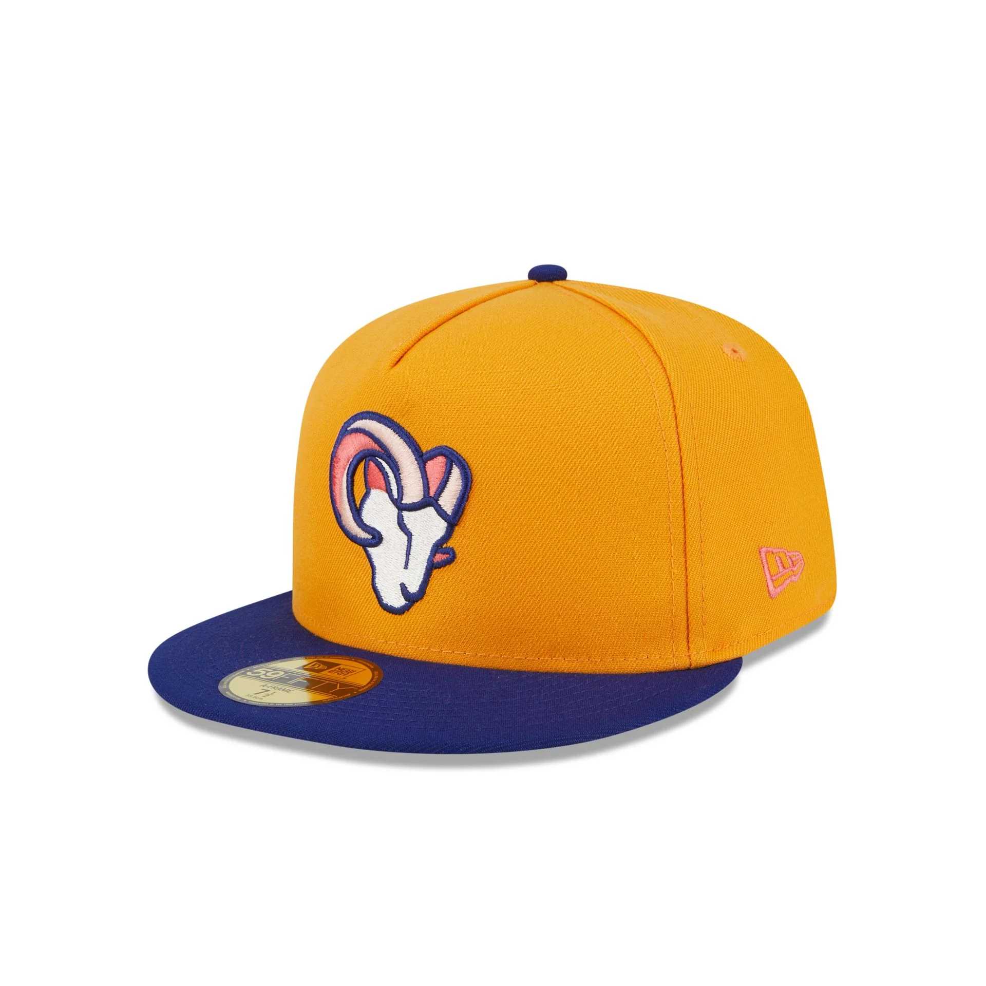 Los Angeles Rams Gold 59FIFTY A-Frame Fitted Hat