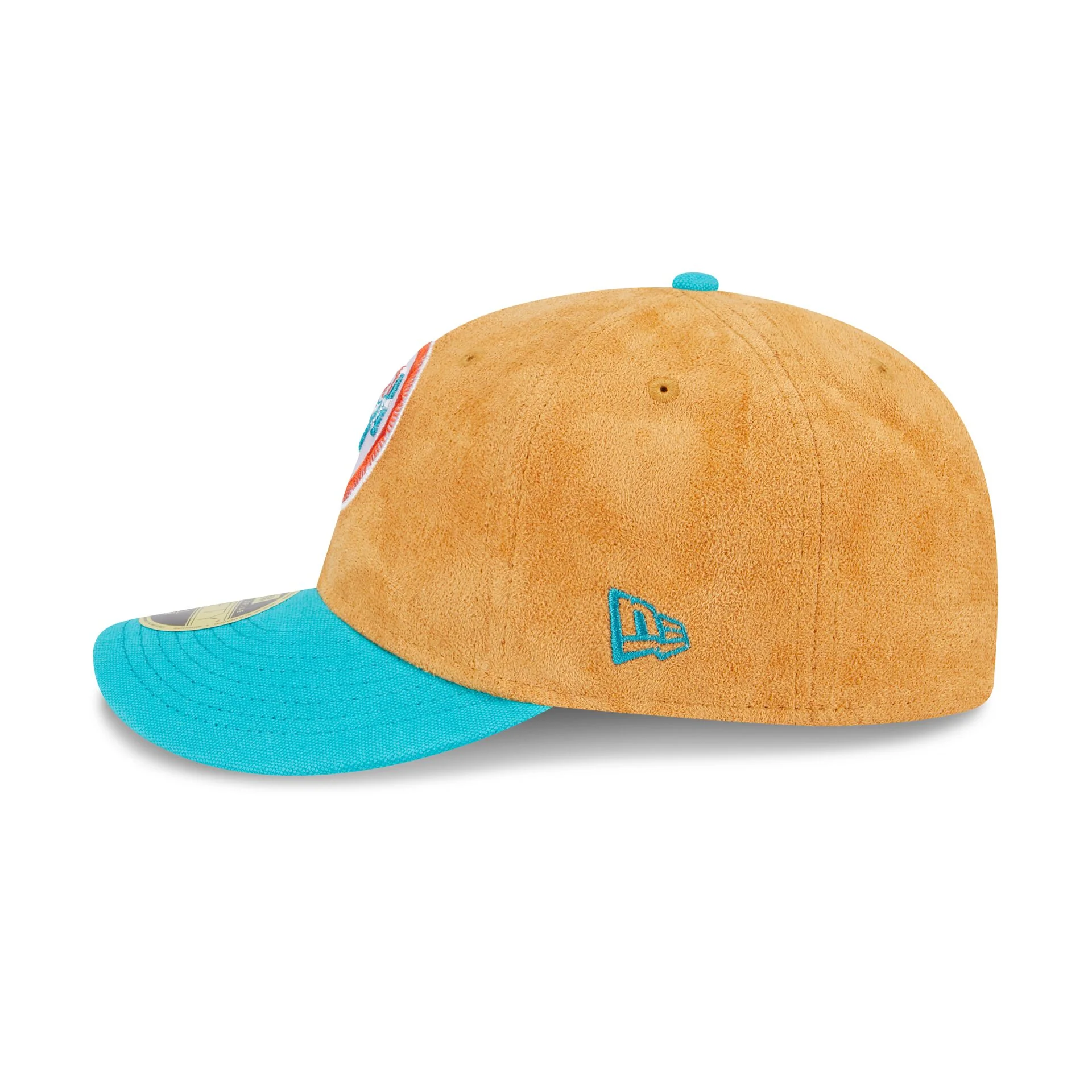 Miami Dolphins Tan Texture Low Profile 59FIFTY Fitted Hat