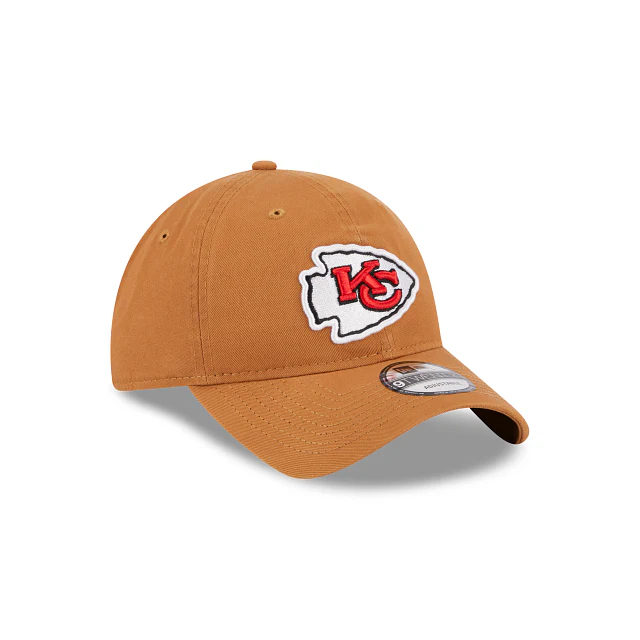 Kansas City Chiefs Light Bronze 9TWENTY Adjustable Hat
