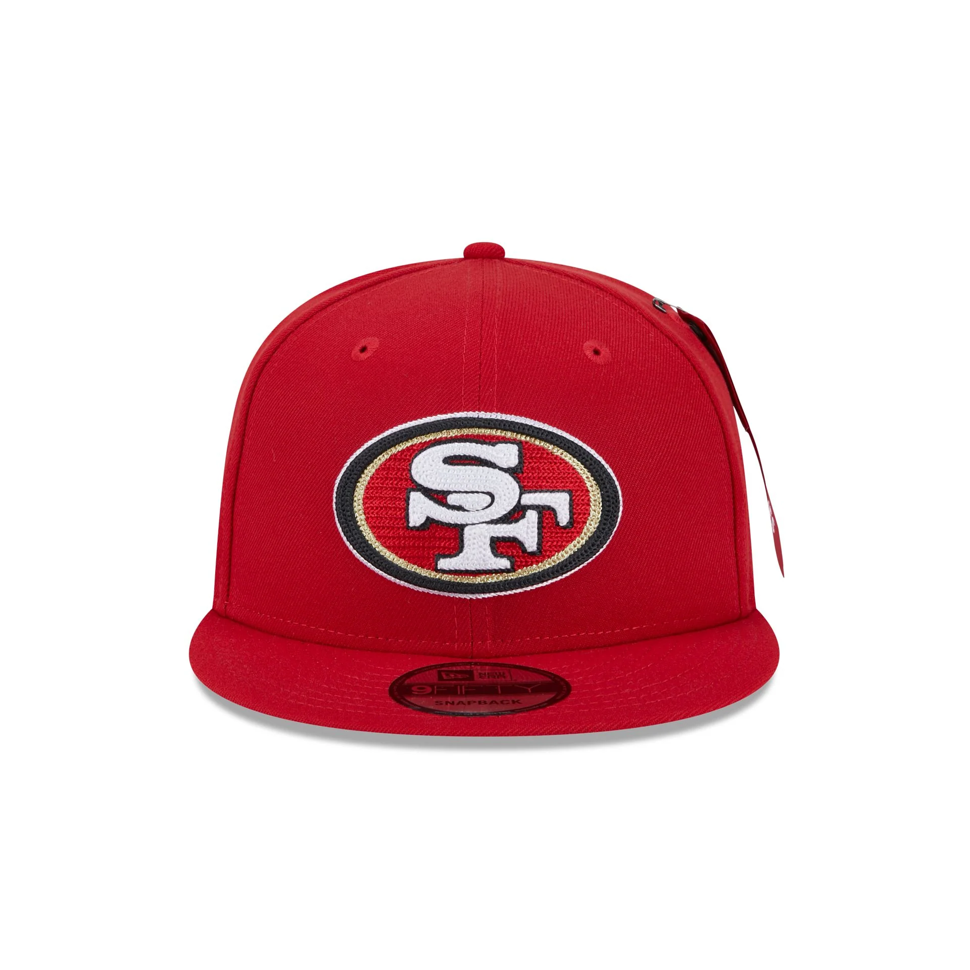 Alpha Industries x San Francisco 49ers Red 9FIFTY Snapback Hat