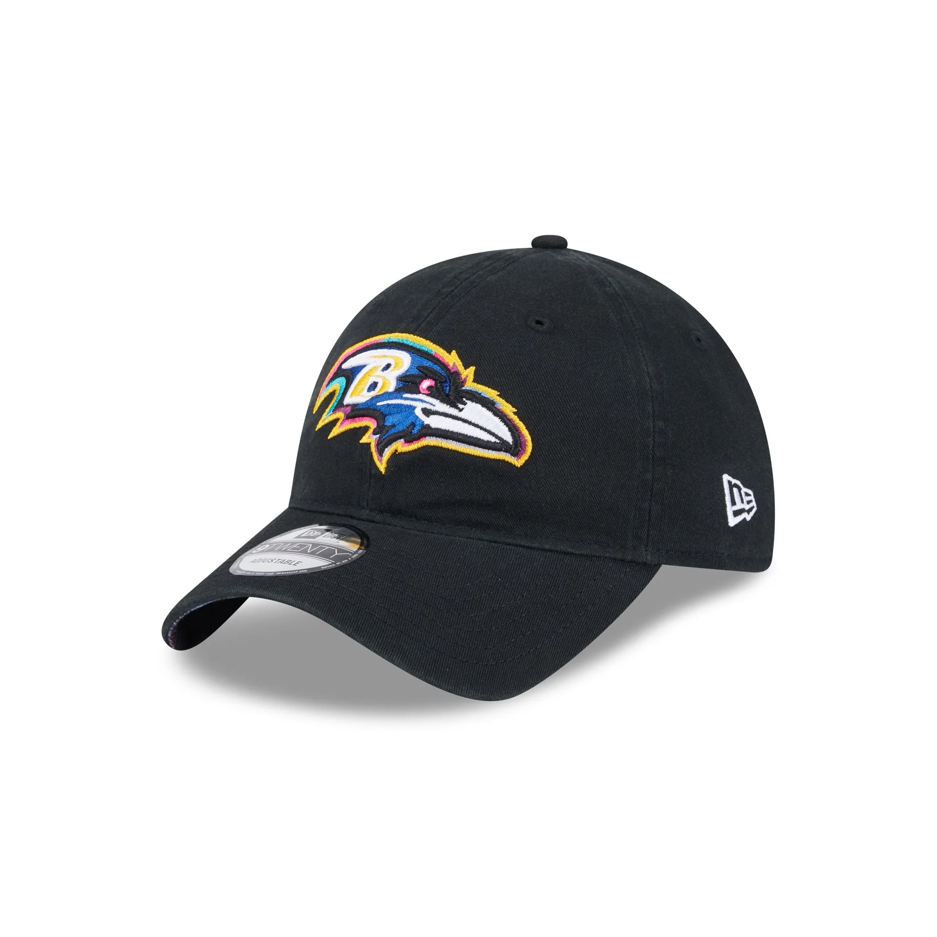 Baltimore Ravens 2024 Crucial Catch 9TWENTY Adjustable Hat
