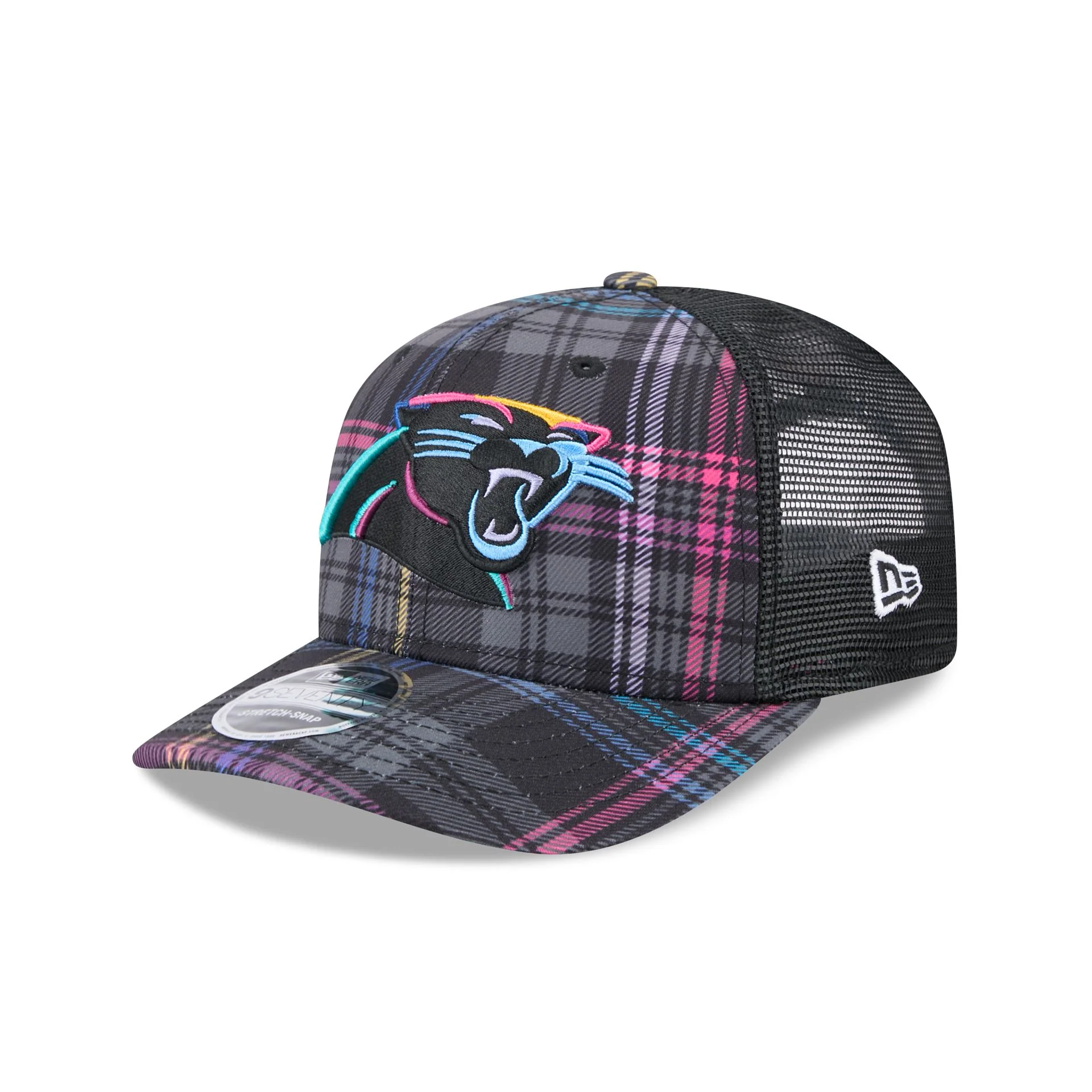 Carolina Panthers 2024 Crucial Catch 9SEVENTY Trucker Hat