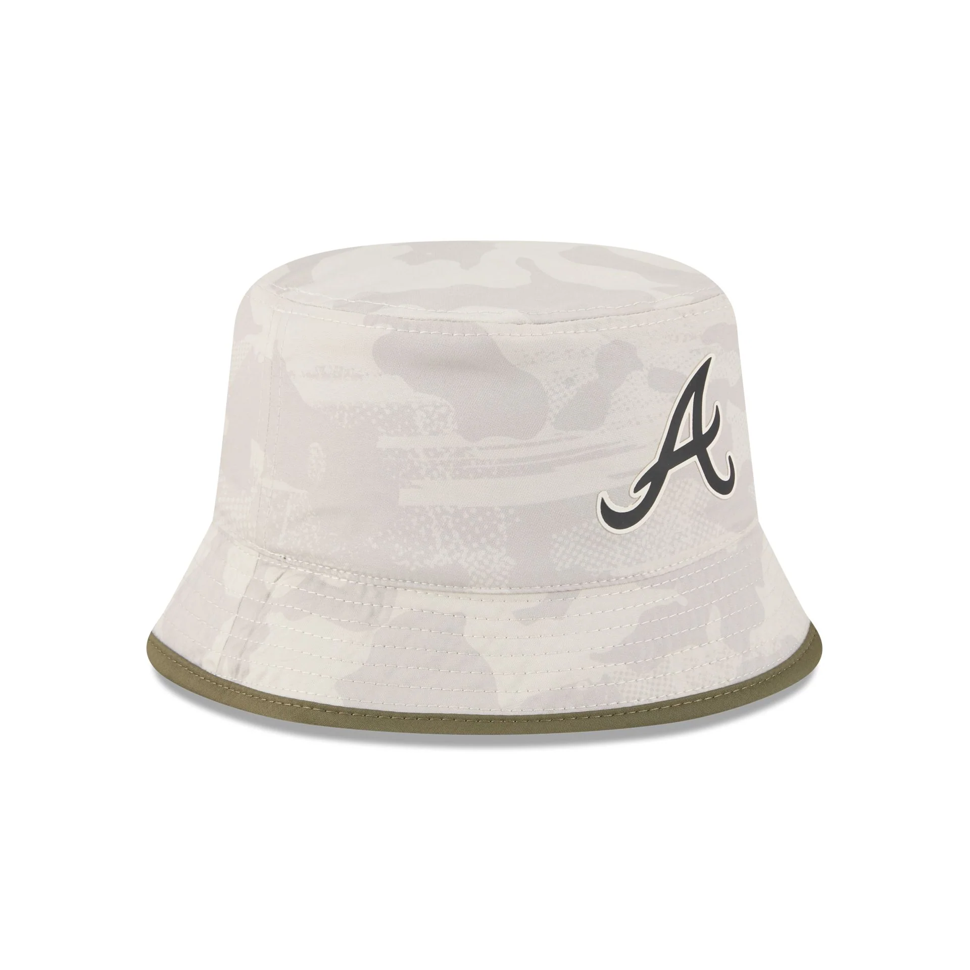 Atlanta Braves Armed Forces Day 2025 Reversible Bucket Hat