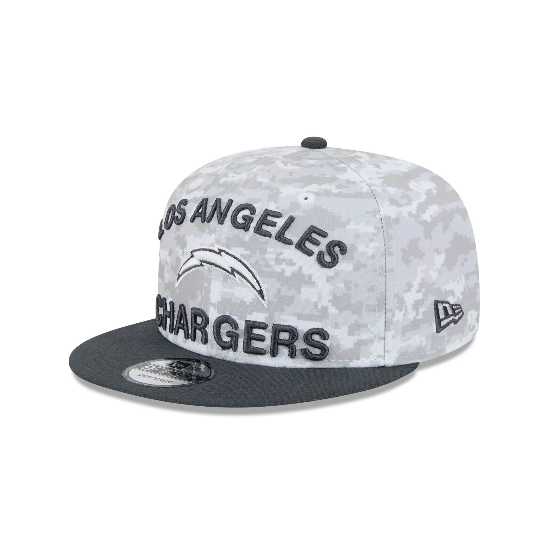 Los Angeles Chargers 2024 Salute to Service 9FIFTY Snapback Hat