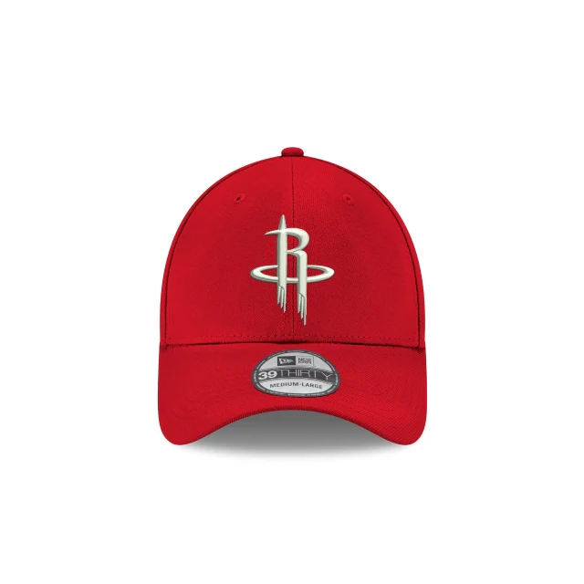 Houston Rockets Red 39THIRTY Stretch Fit Hat