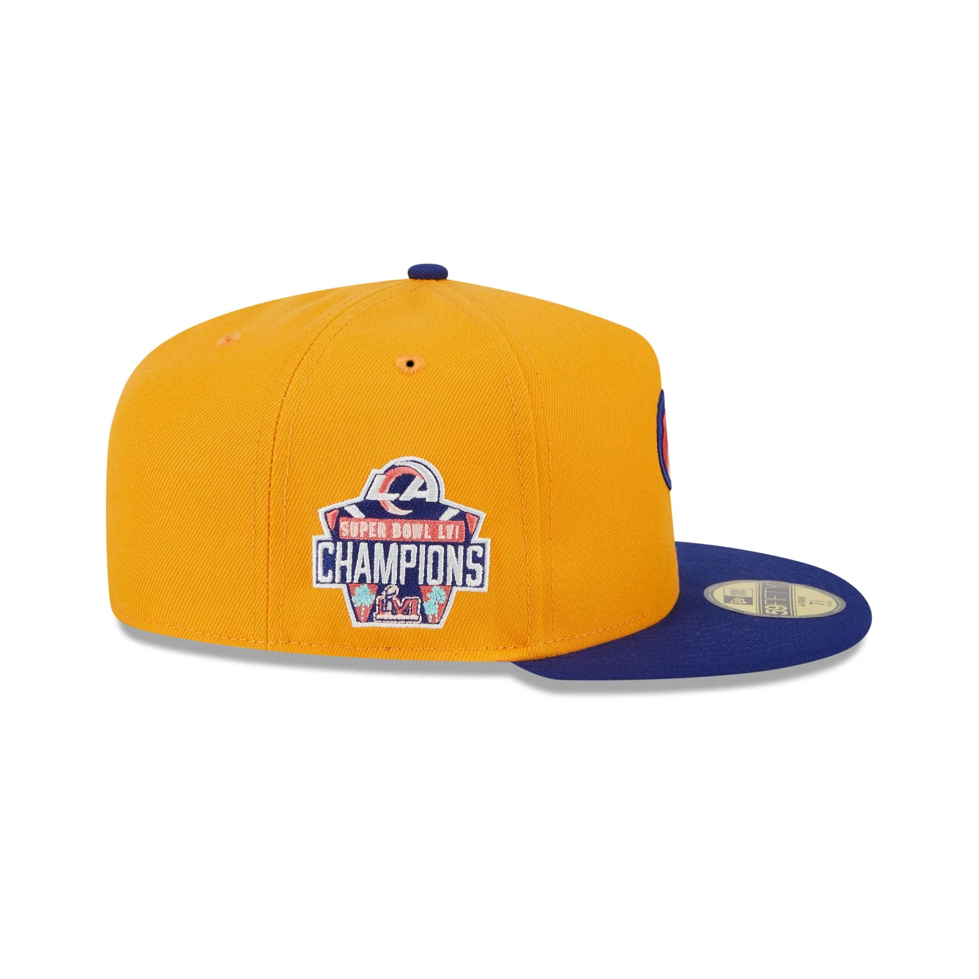 Los Angeles Rams Gold 59FIFTY A-Frame Fitted Hat