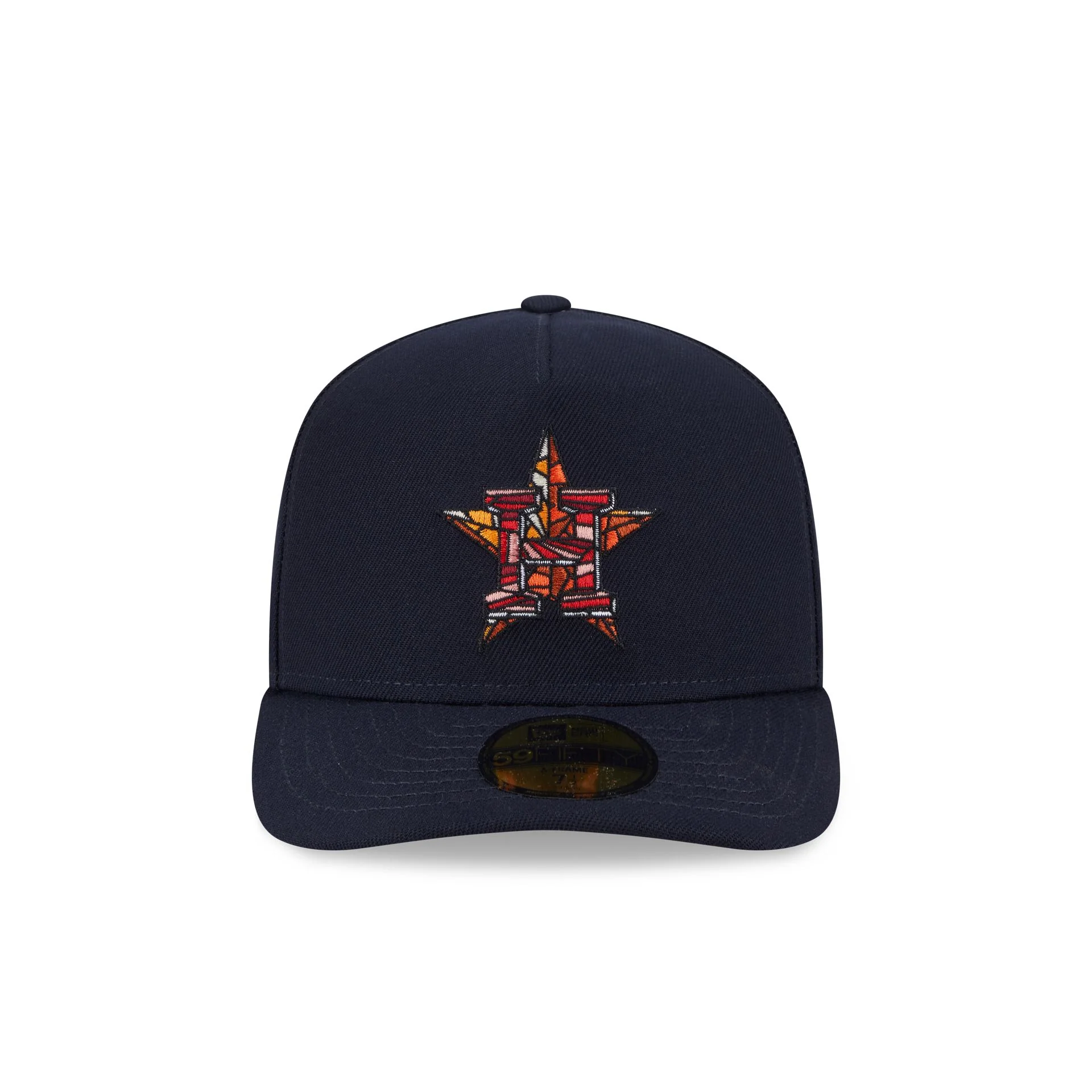 Houston Astros Stained Glass 59FIFTY A-Frame Fitted Hat