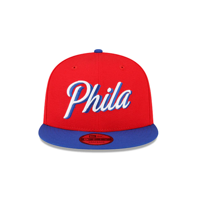 Philadelphia 76ers 2024 Statement Edition 9FIFTY Snapback Hat
