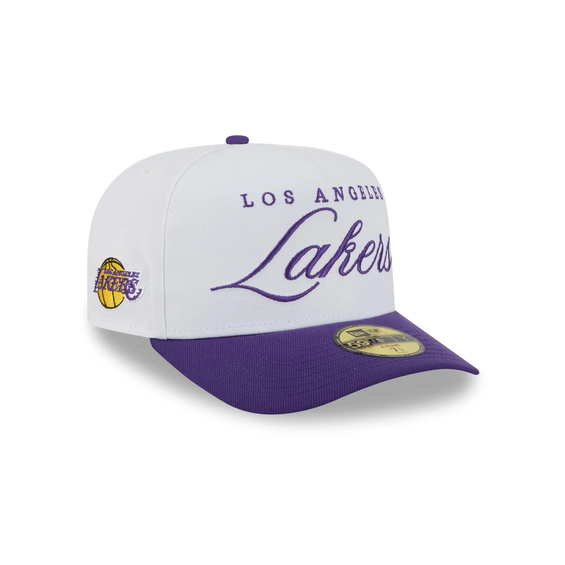 Los Angeles Lakers 2025 Draft 59FIFTY A-Frame Fitted Hat