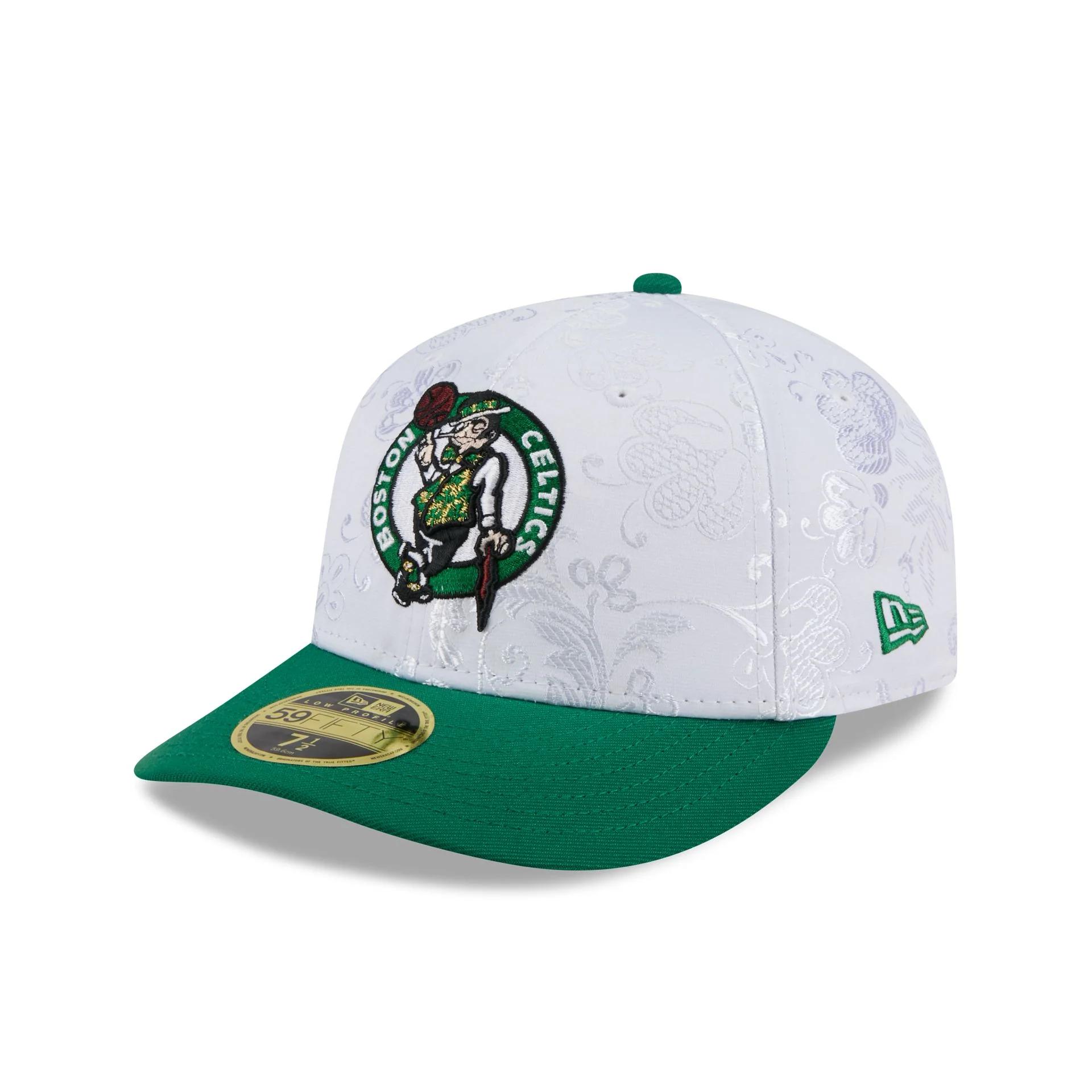 Boston Celtics Floral Shine Low Profile 59FIFTY Fitted Hat