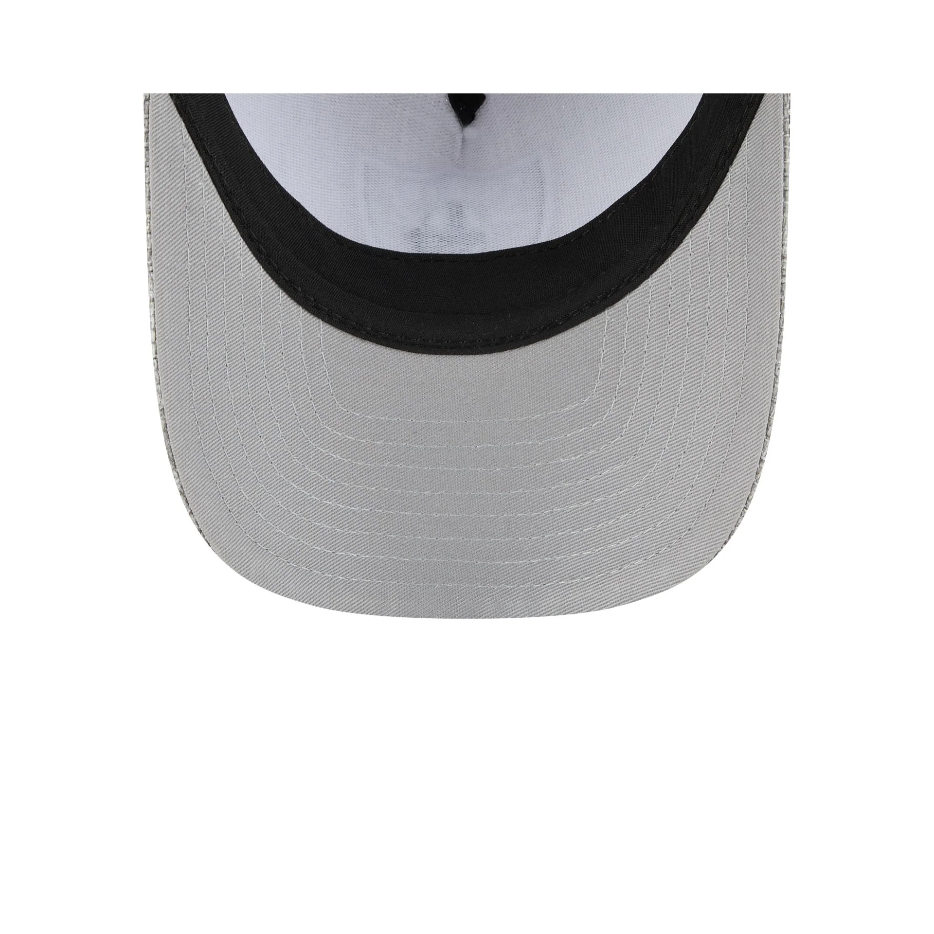 Las Vegas Raiders Cotton Weave Gray 9FORTY M-Crown A-Frame Snapback Hat