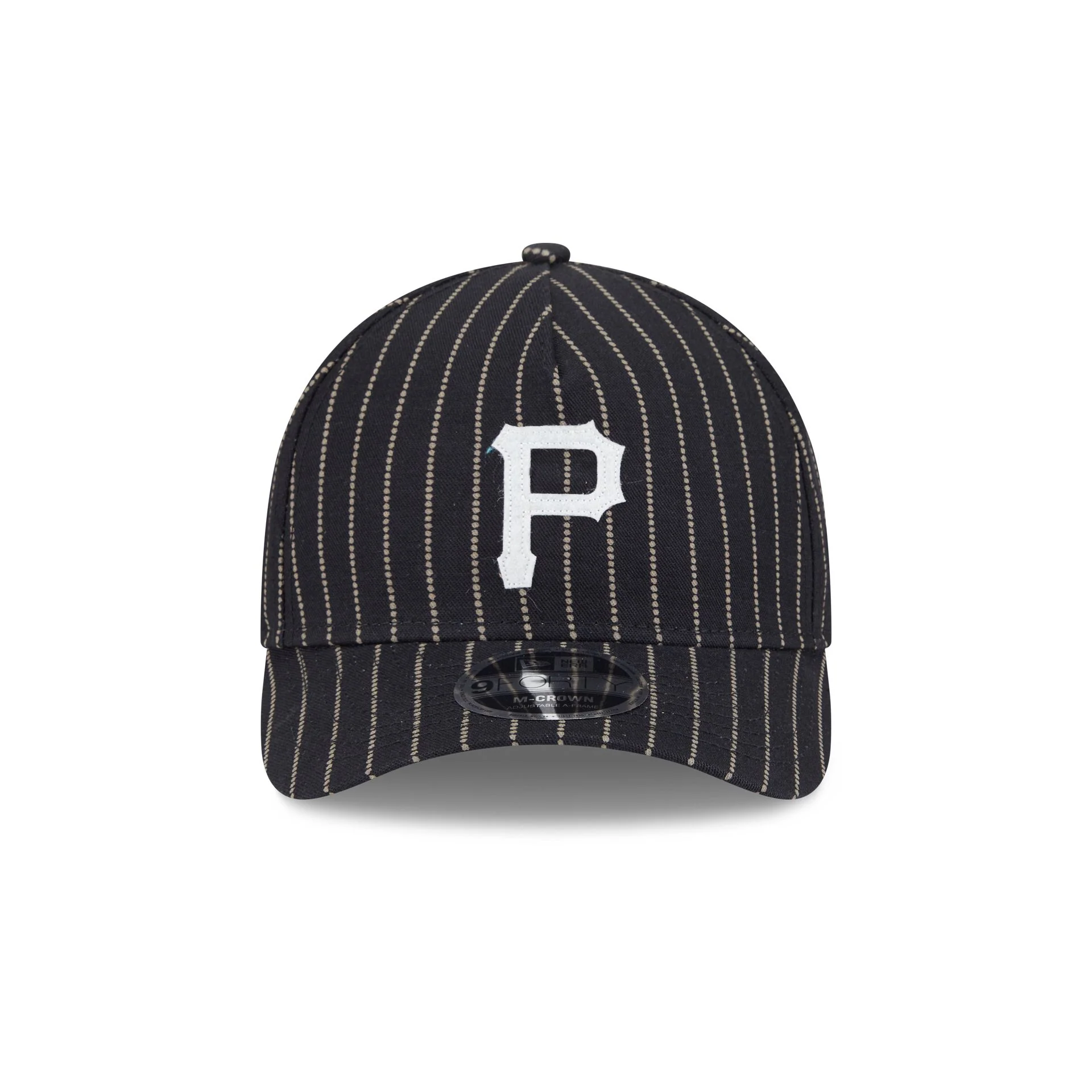 Pittsburgh Pirates Dotted Pinstripe 9FORTY M-Crown A-Frame Adjustable Hat