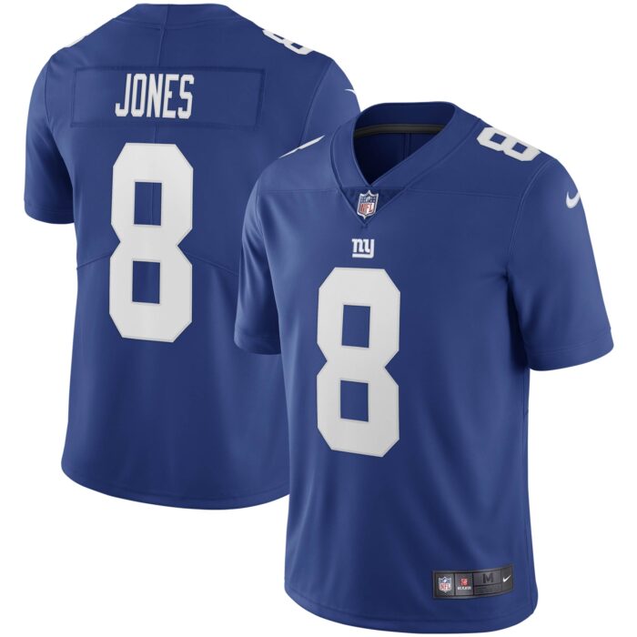 Men’s New York Giants Daniel Jones Nike Royal Vapor Limited Jersey