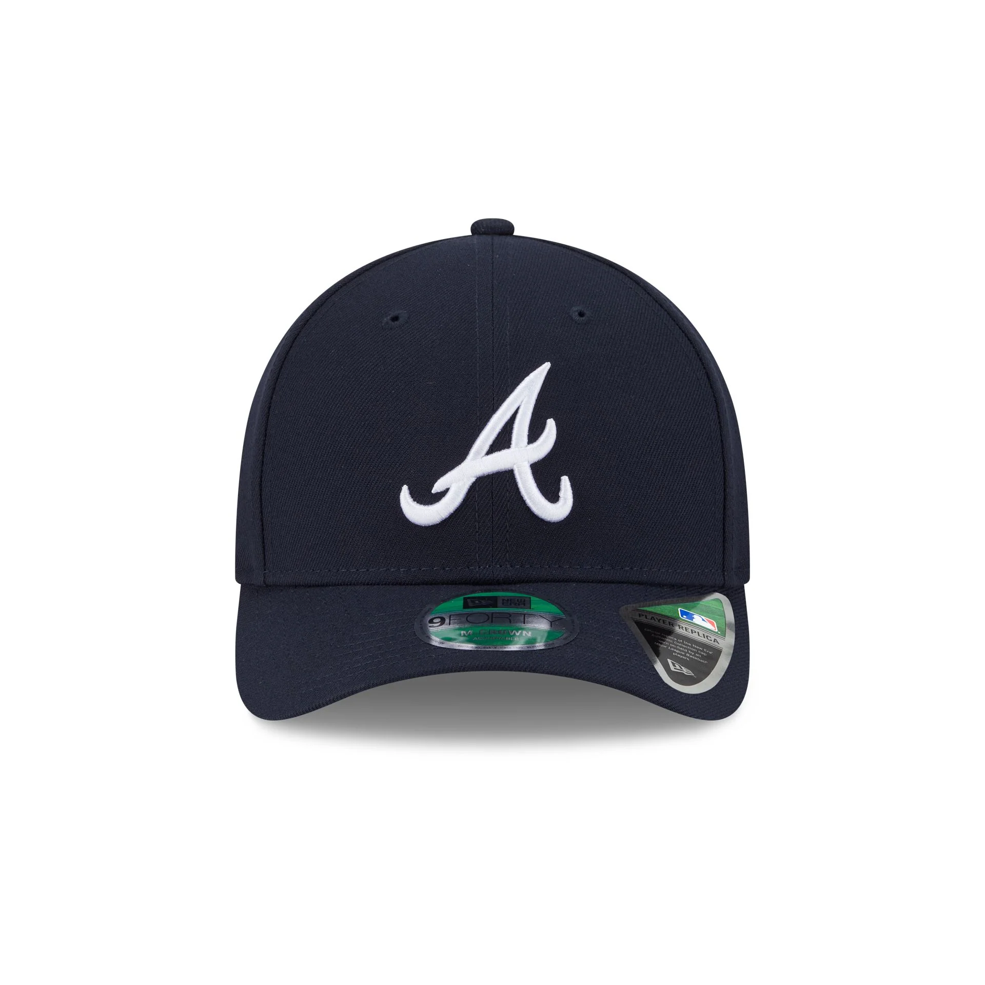 Atlanta Braves Road Authentic Collection 9FORTY M-Crown Snapback Hat