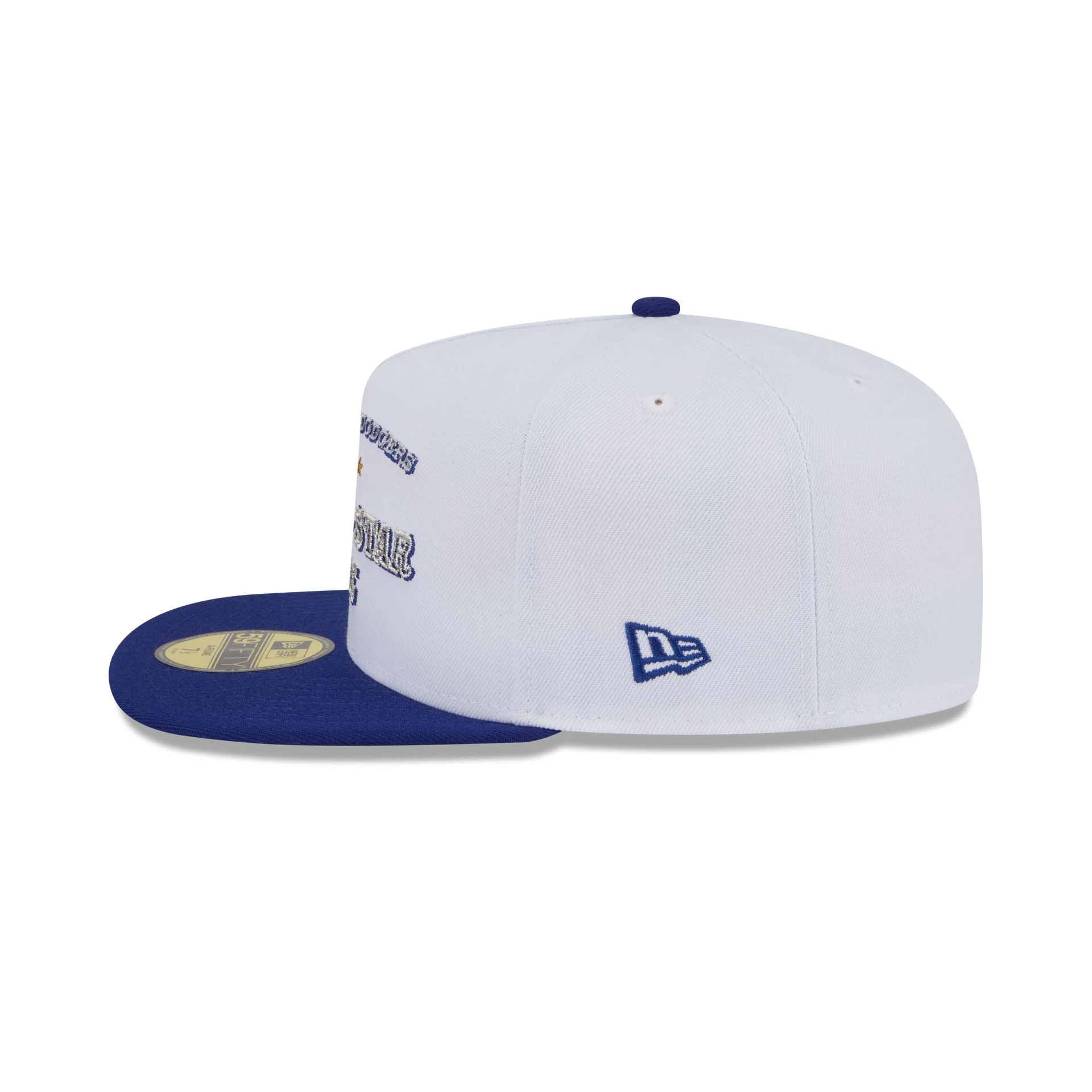 Los Angeles Dodgers Summer Derby White 59FIFTY A-Frame Fitted Hat
