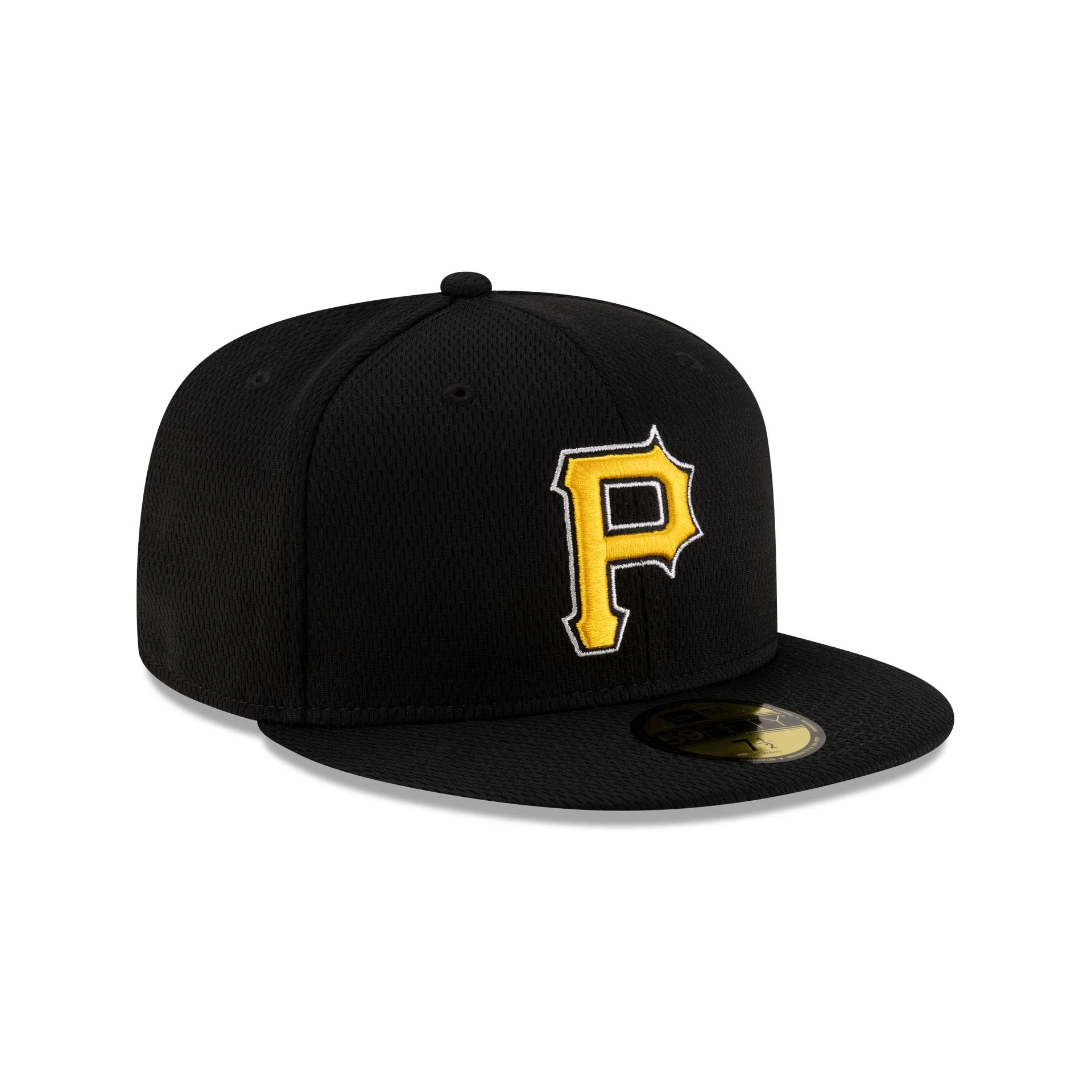 Pittsburgh Pirates 2025 Clubhouse Alt Black 59FIFTY Fitted Hat