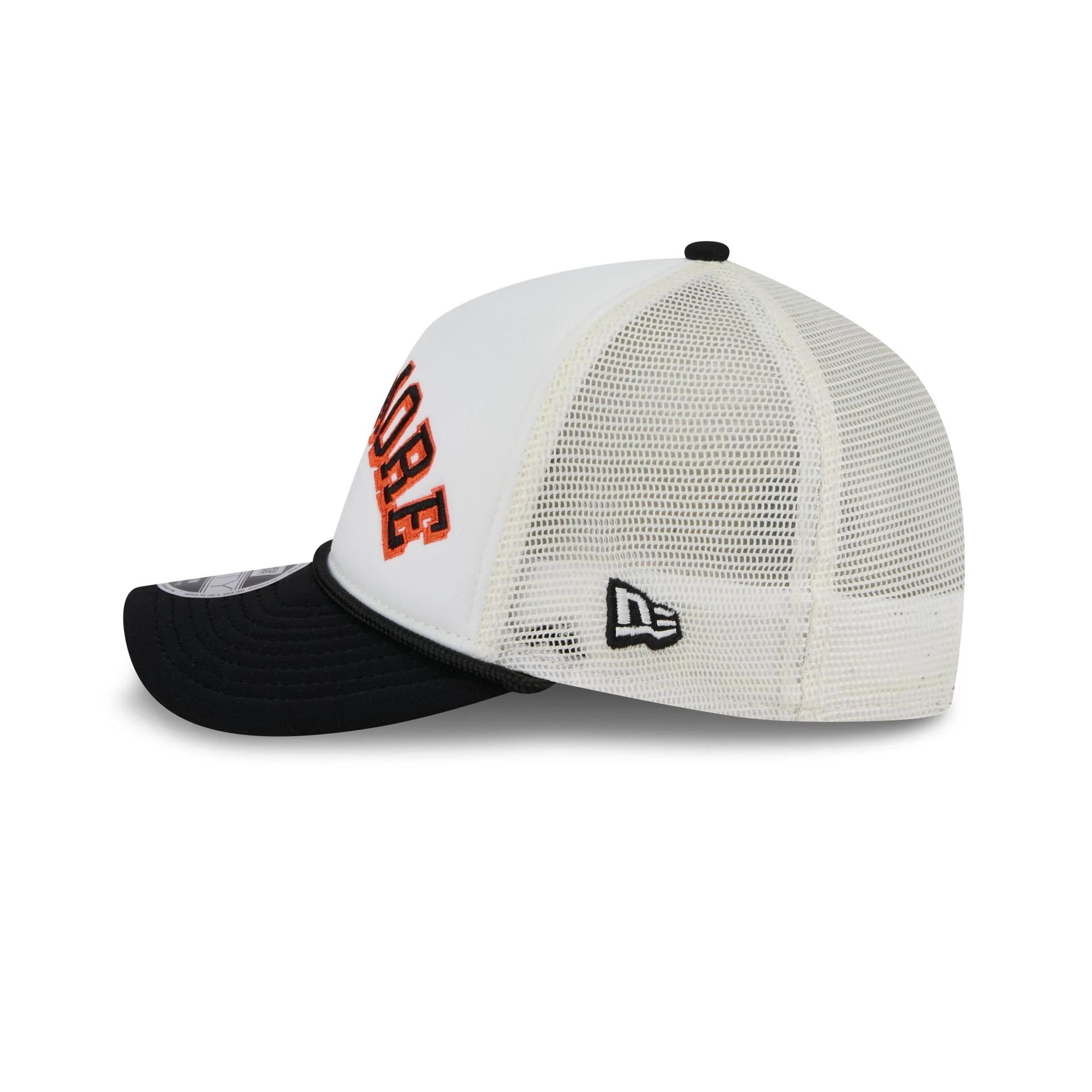 Baltimore Orioles Chrome Arch 9FORTY M-Crown A-Frame Trucker Hat