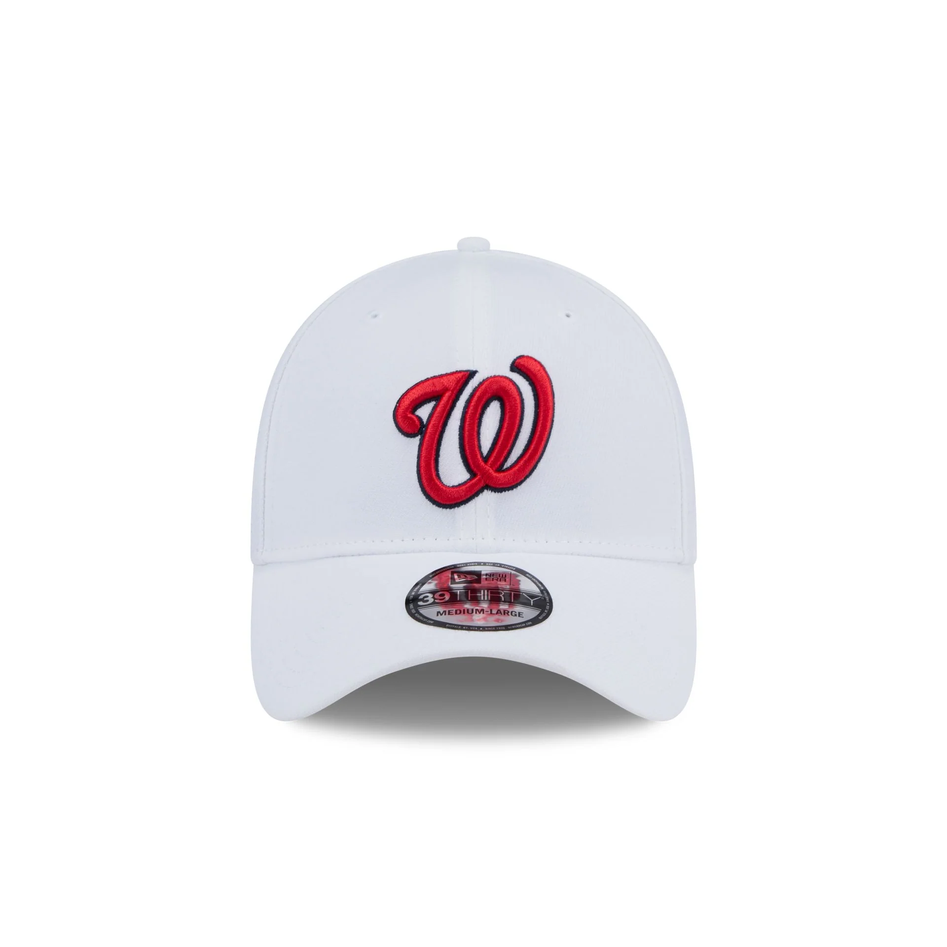 Washington Nationals Optic White 39THIRTY Stretch Fit Hat