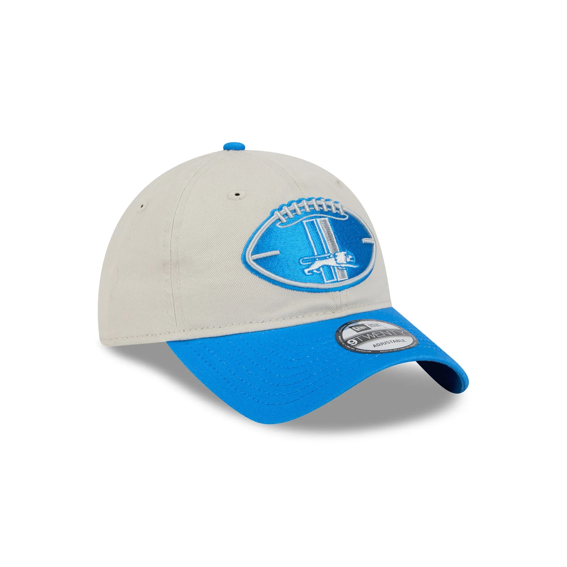Detroit Lions 2024 Historic Sideline 9TWENTY Adjustable Hat