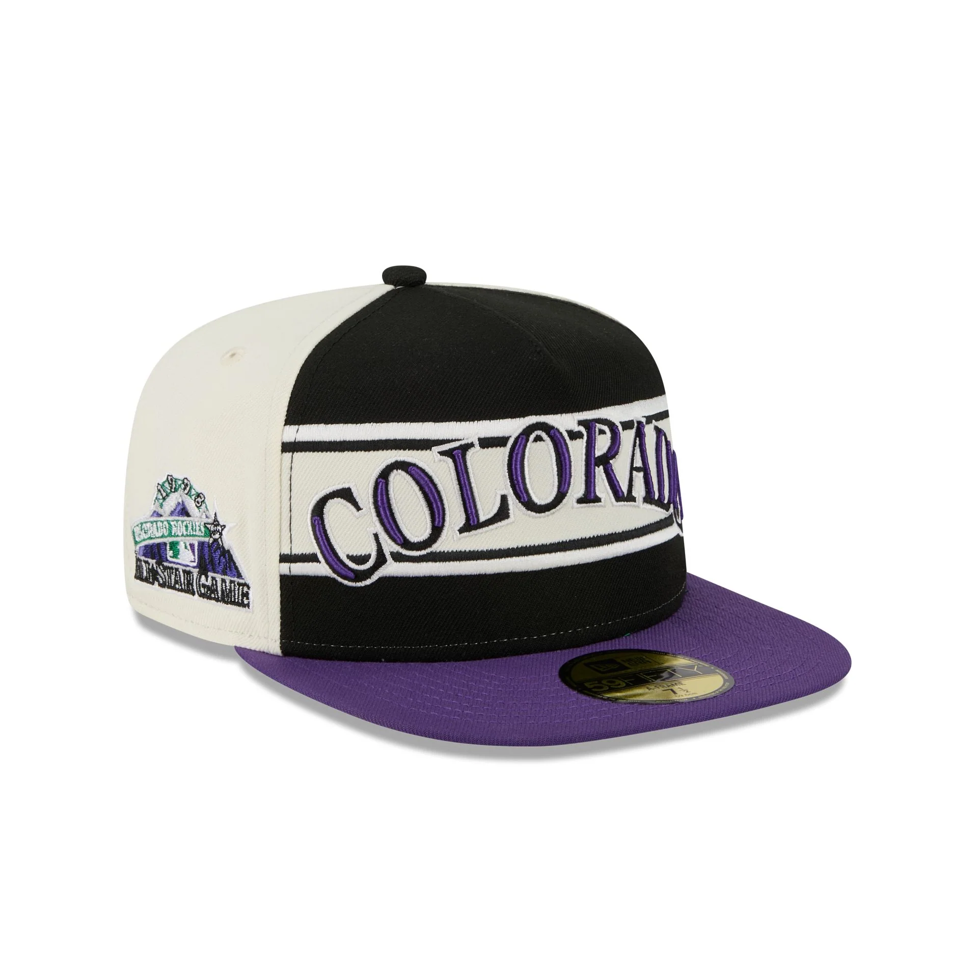 Colorado Rockies Summer Derby 59FIFTY A-Frame Fitted Hat