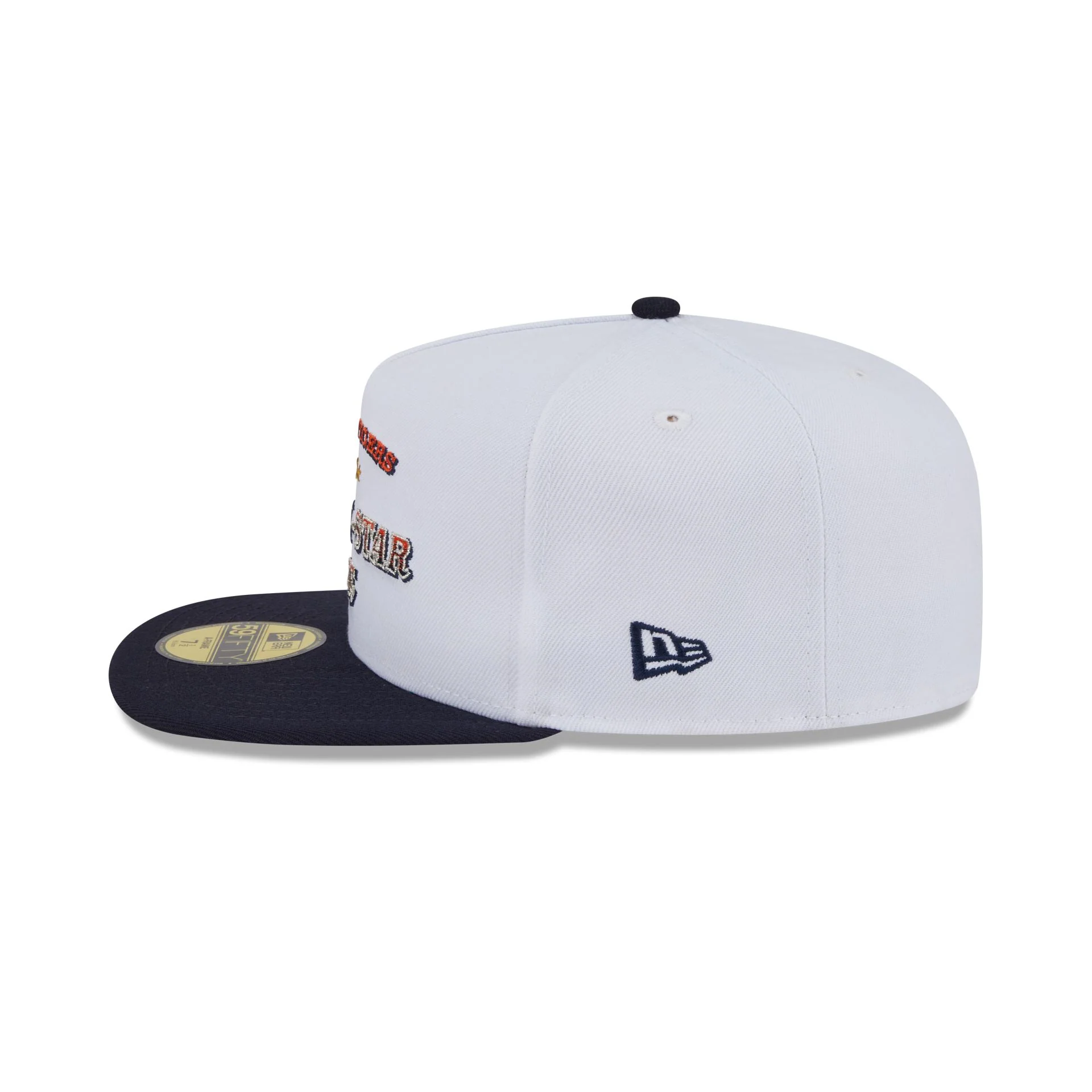 Detroit Tigers Summer Derby White 59FIFTY A-Frame Fitted Hat