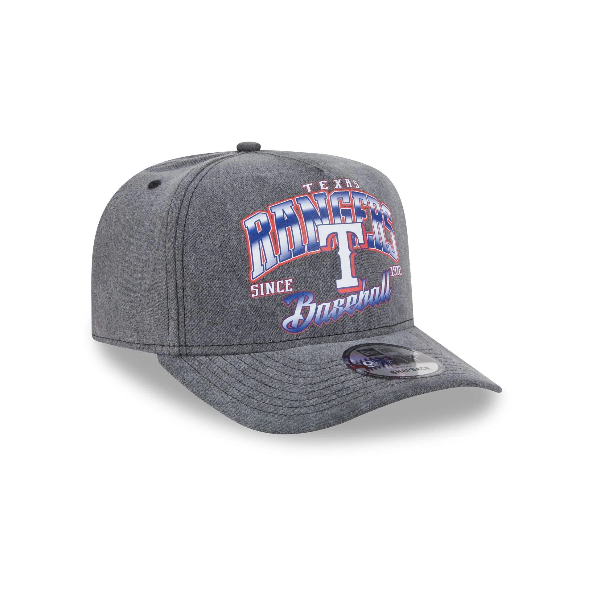 Texas Rangers Washed 9FIFTY A-Frame Snapback Hat
