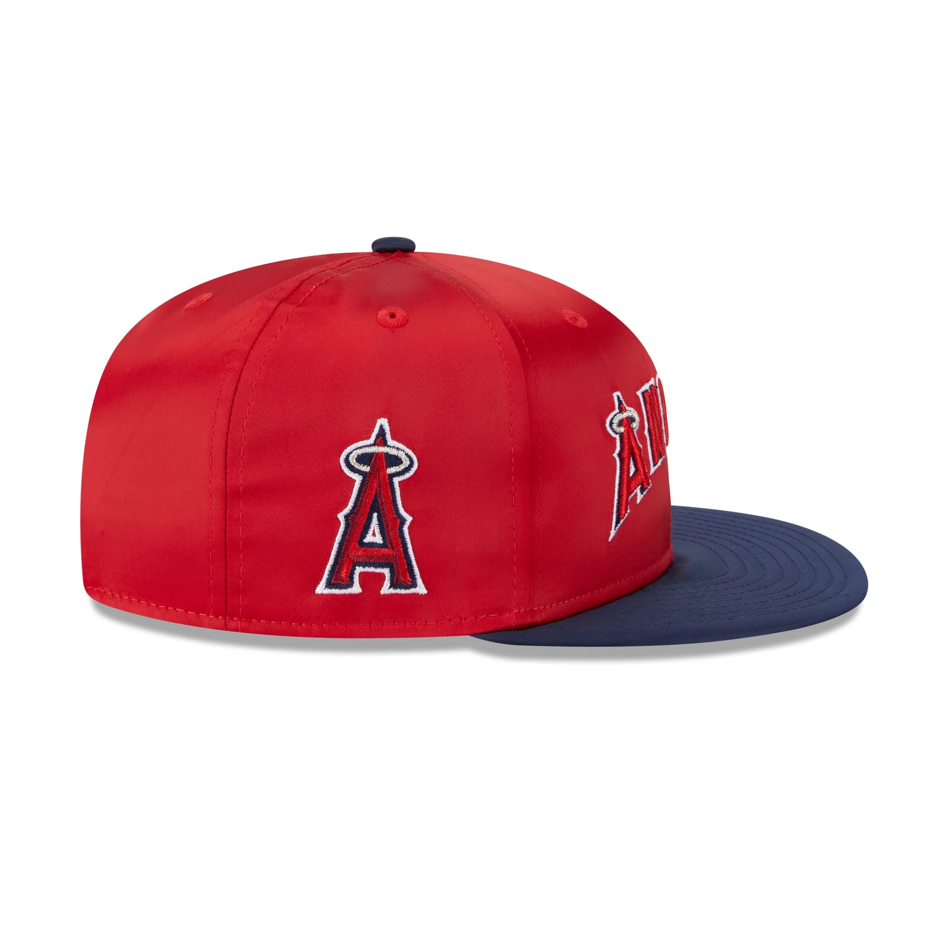 Los Angeles Angels Satin Pin 9FIFTY Snapback Hat