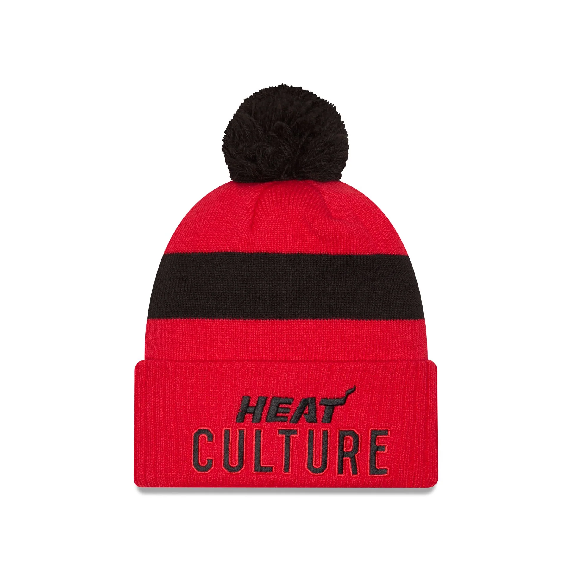 Miami Heat 2024 City Edition Pom Knit Hat