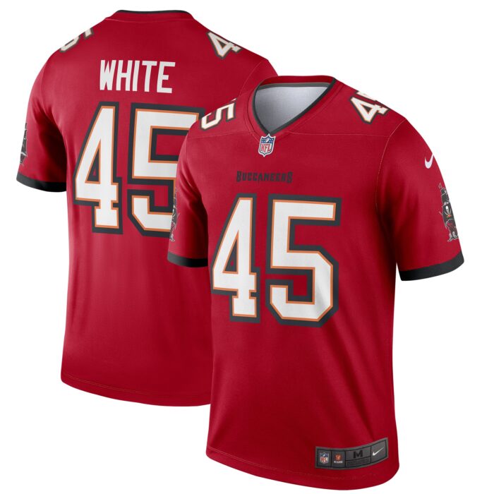 Men’s Tampa Bay Buccaneers Devin White Nike Red Legend Jersey