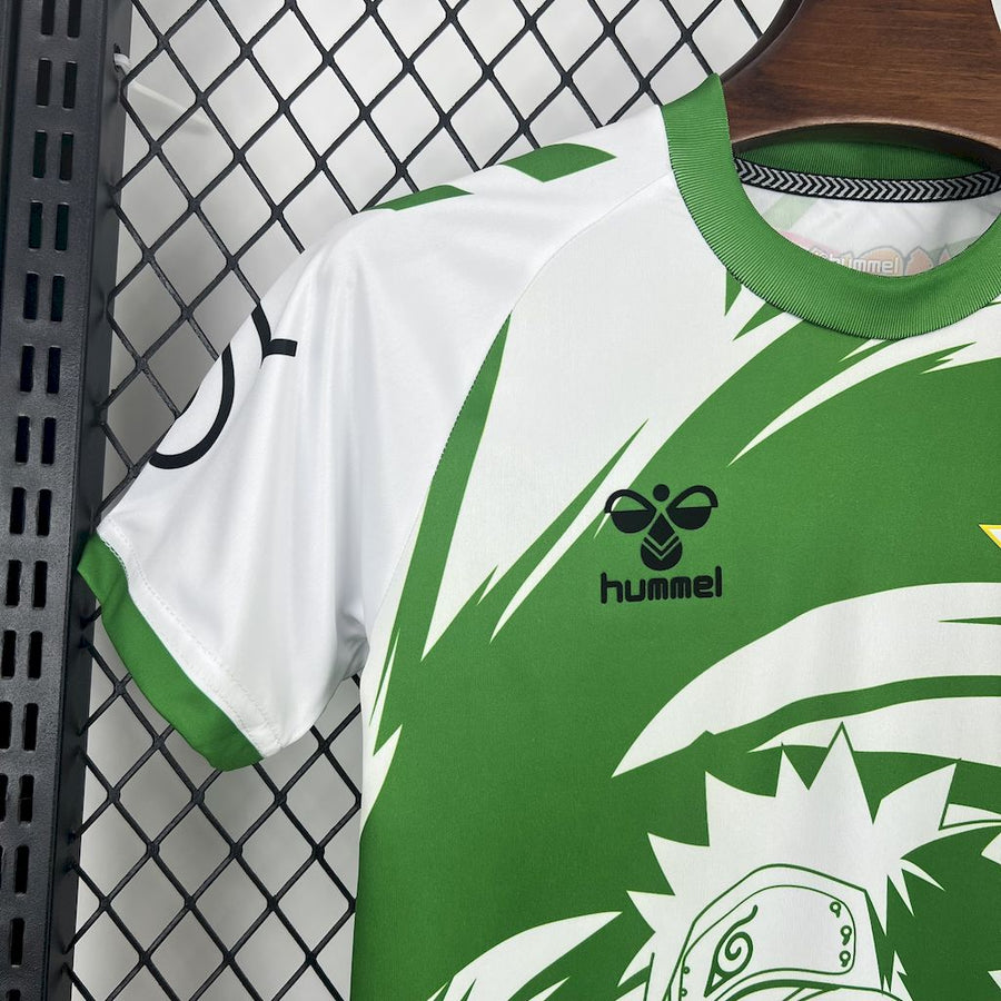 Real Betis x Naruto 2025 Kit Kids