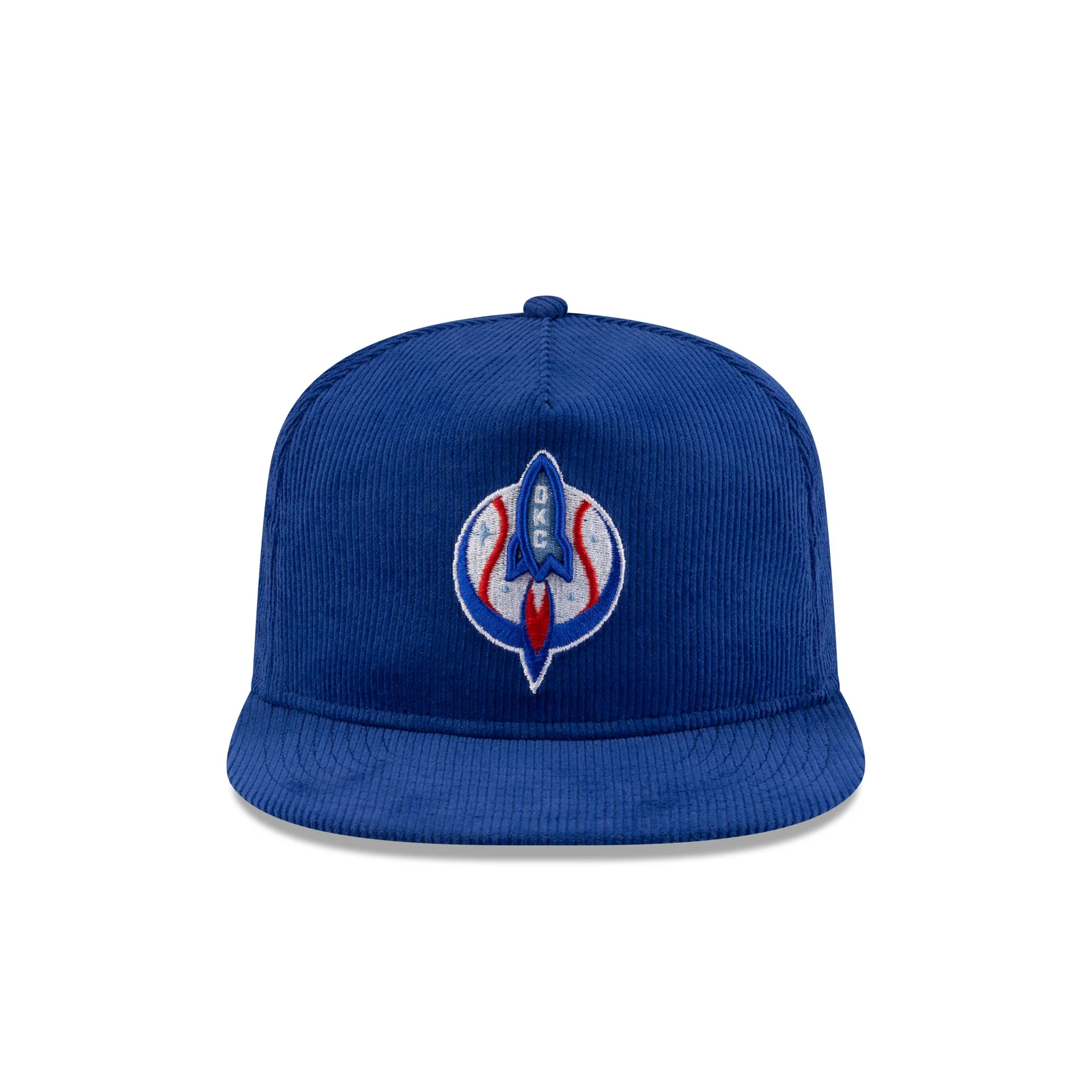Oklahoma City Comets Light Royal Corduroy Golfer Hat