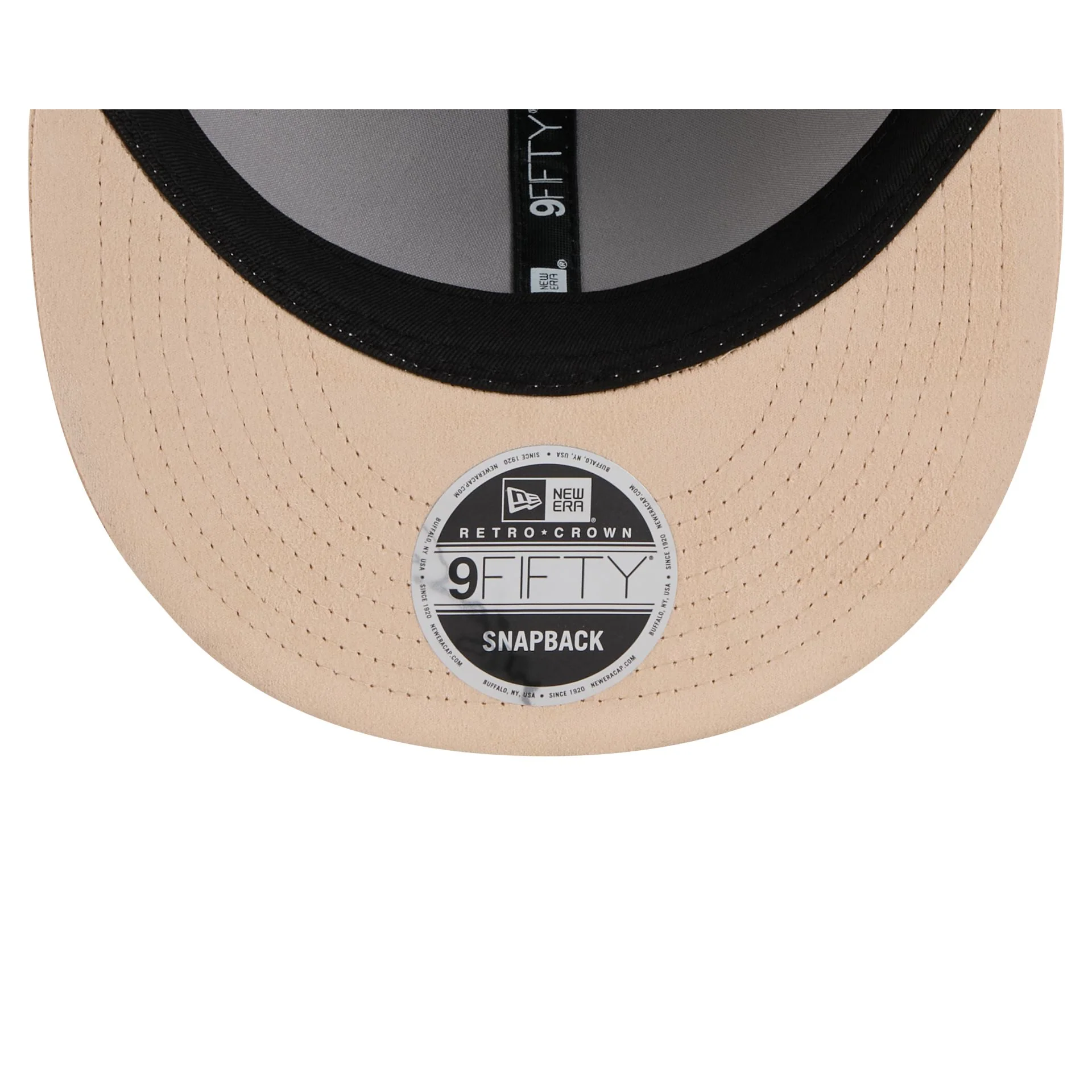 Chicago White Sox Stone Suede Retro Crown 9FIFTY Snapback Hat