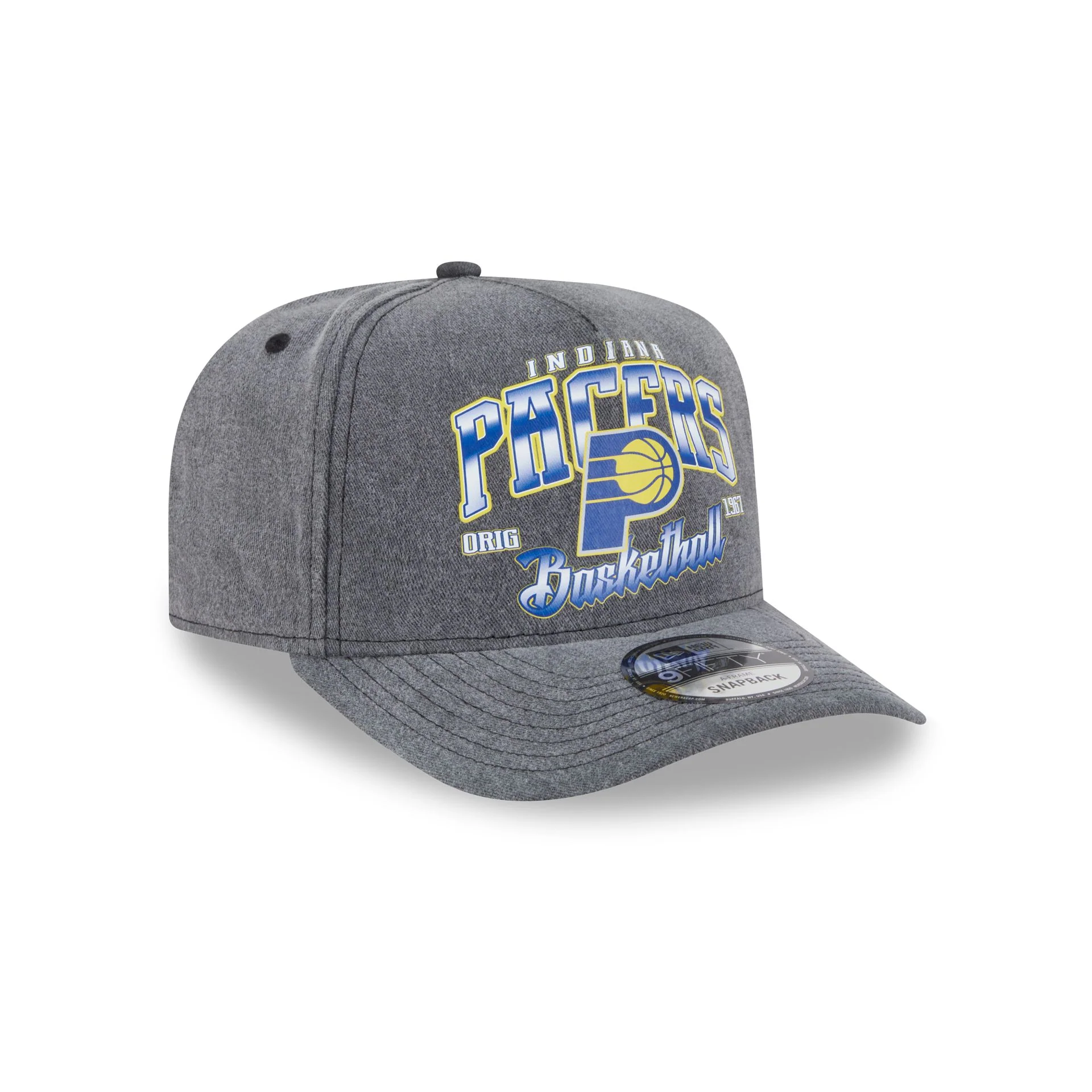 Indiana Pacers Washed 9FIFTY A-Frame Snapback Hat